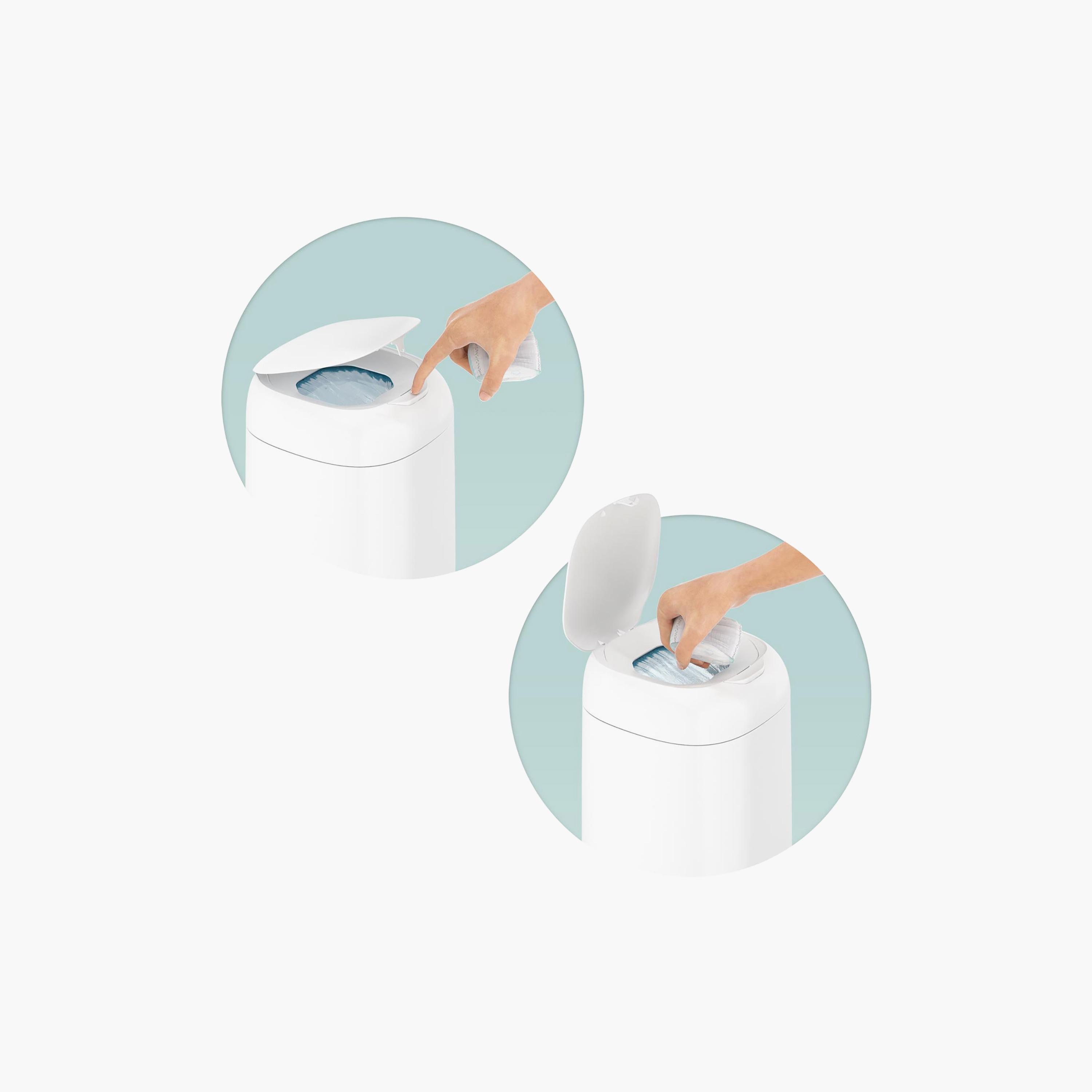 Angelcare Dress UP Nappy Disposable Bin-baby-diapering-binsandrefills-image-6