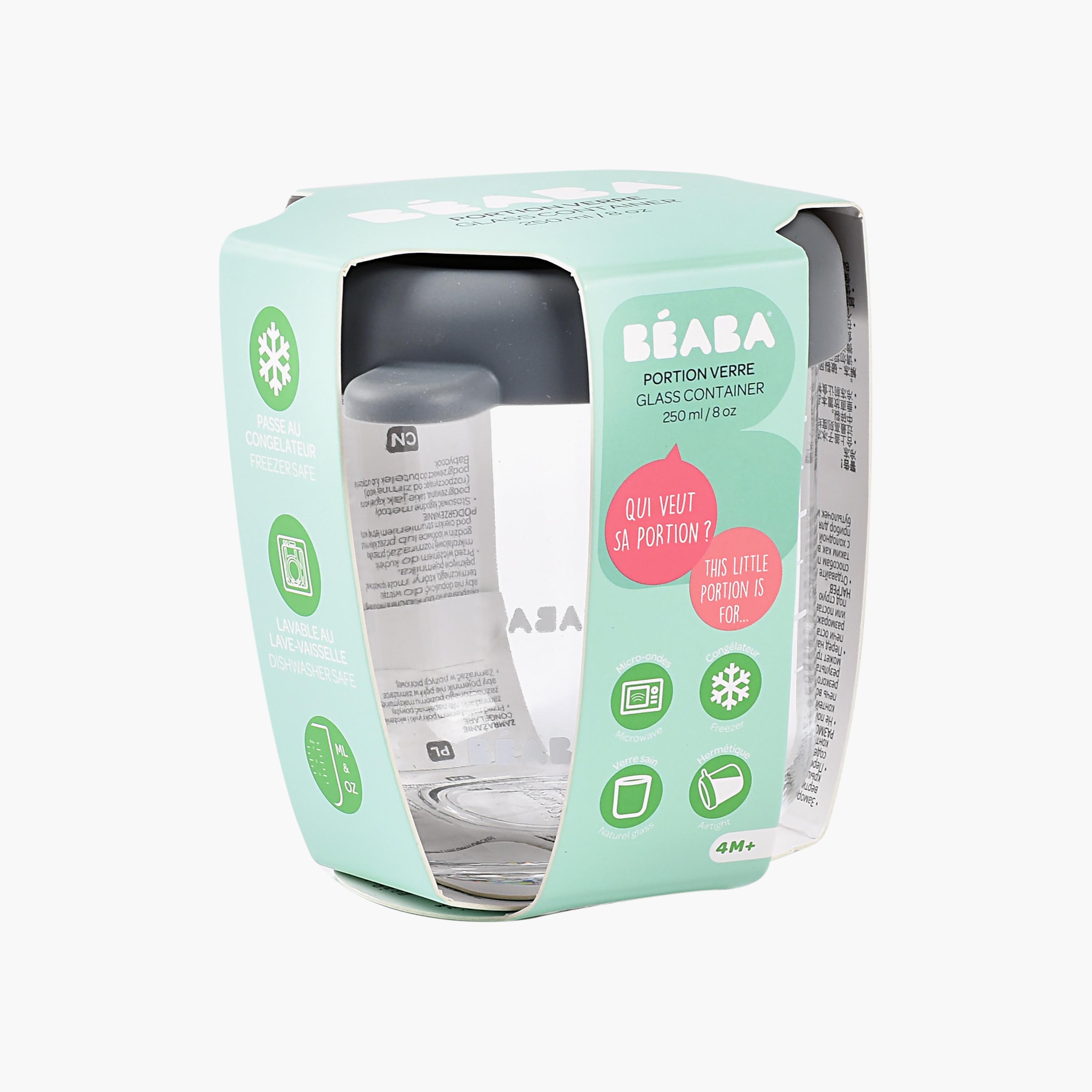 Beaba Glass Storage Container - 250 ml-baby-feeding-accessories-image-5