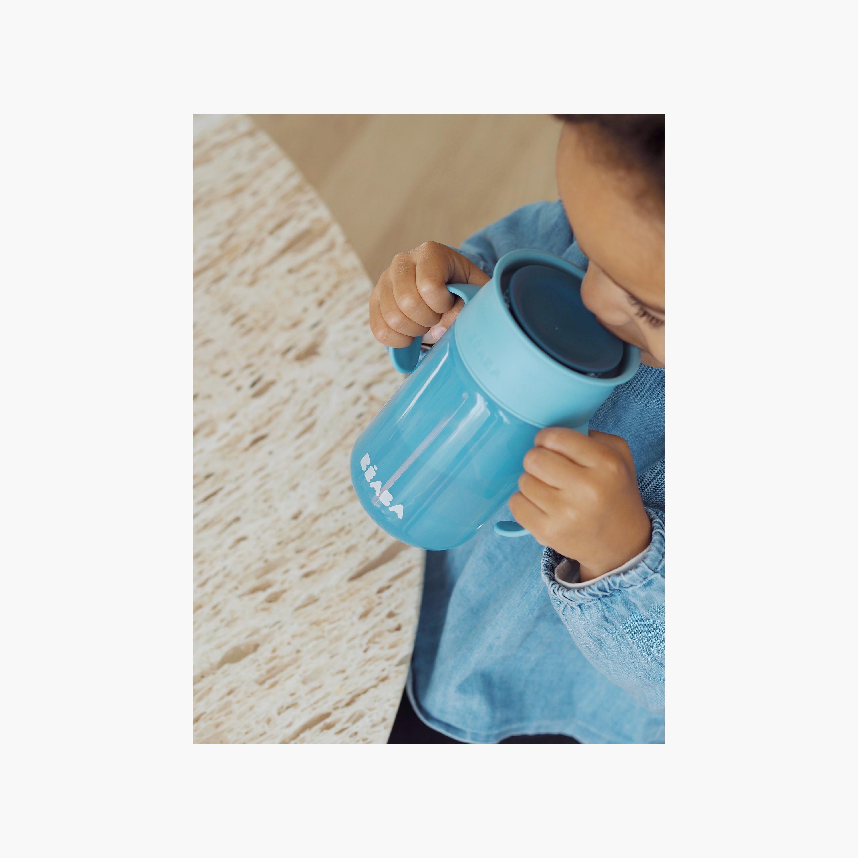 Beaba Spillproof 360 Learning Cup with Handle - 340 ml-baby-feeding-mealtimeessentials-image-3