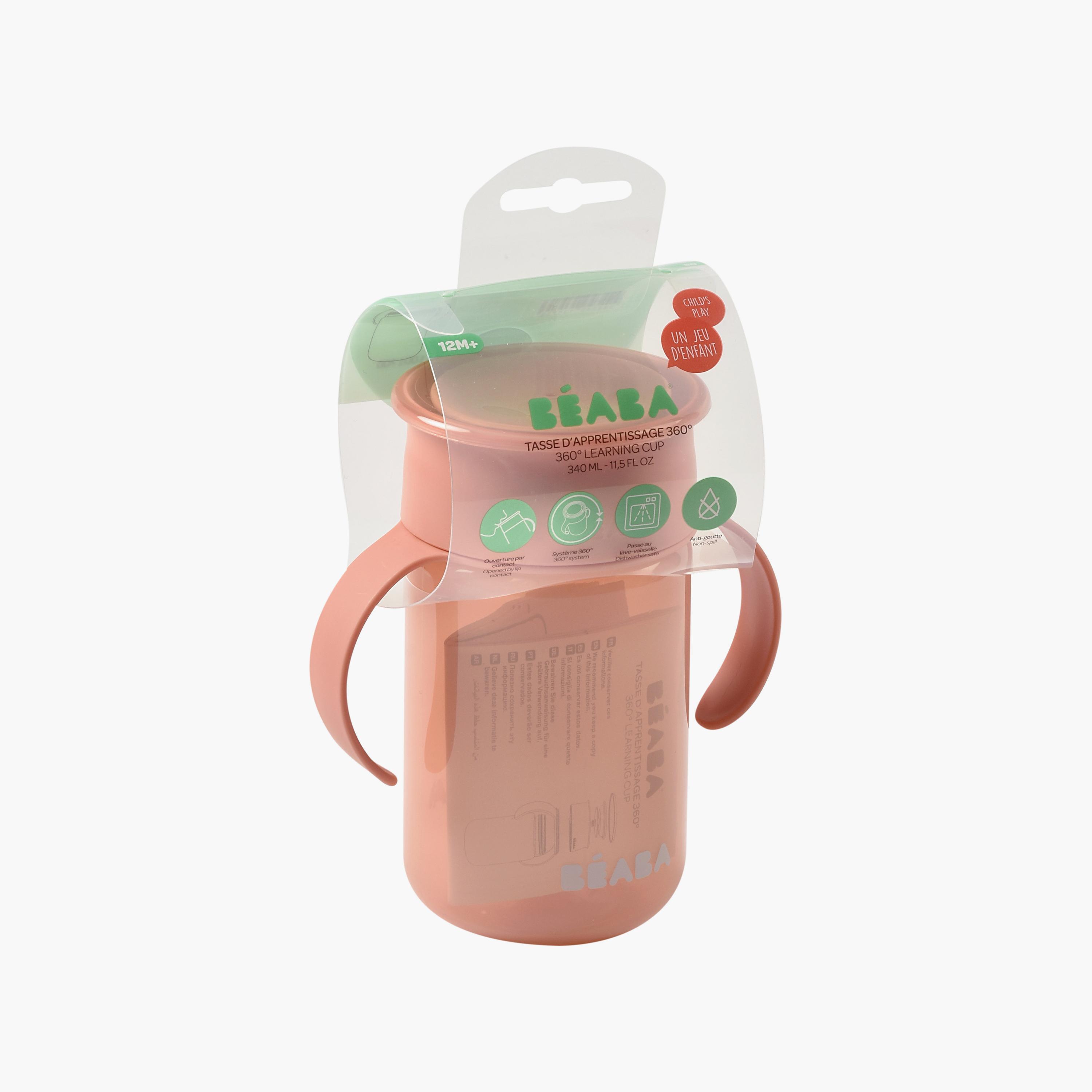 Beaba Spillproof 360 Learning Cup with Handle - 340 ml-baby-feeding-mealtimeessentials-image-2