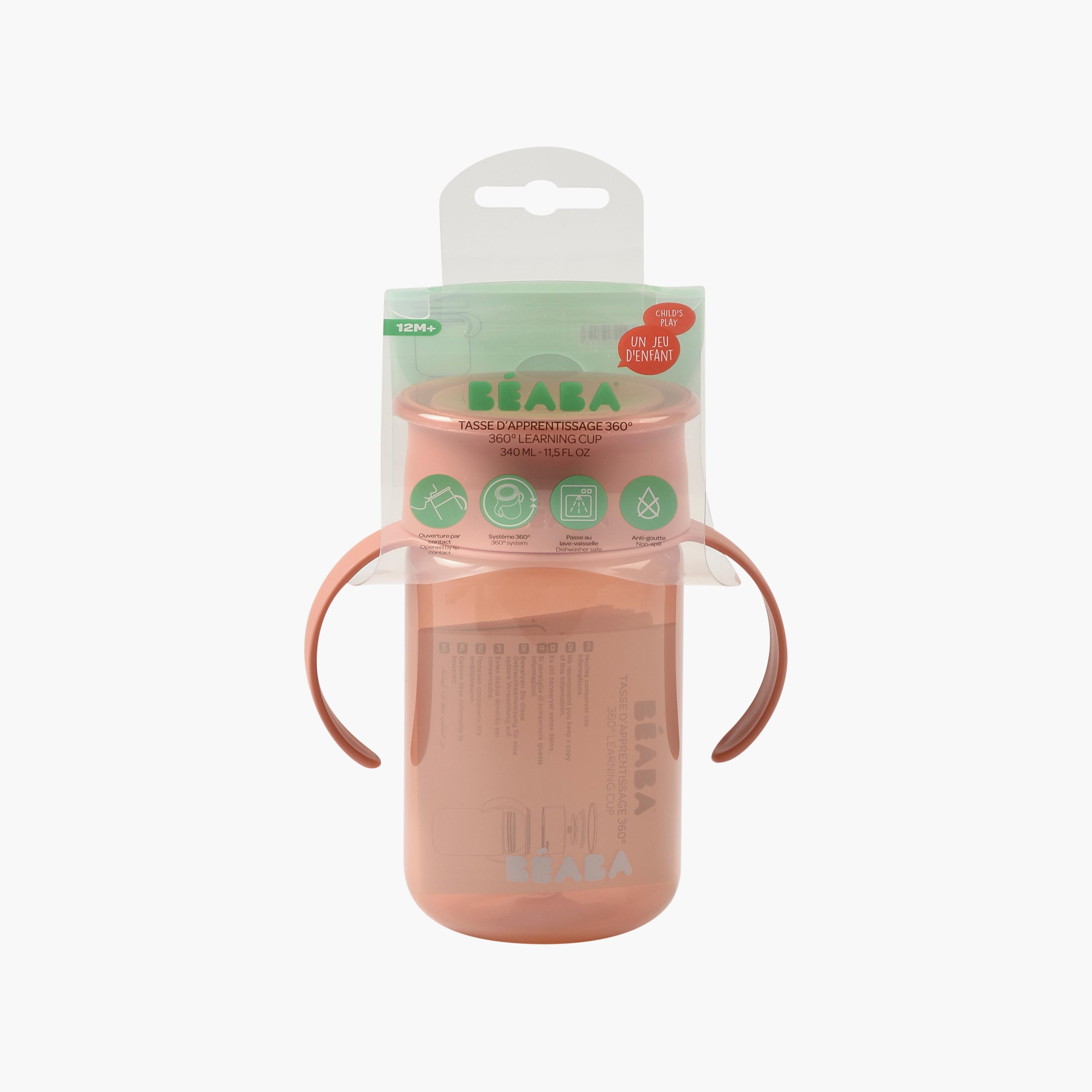 Beaba Spillproof 360 Learning Cup with Handle - 340 ml-baby-feeding-mealtimeessentials-image-3