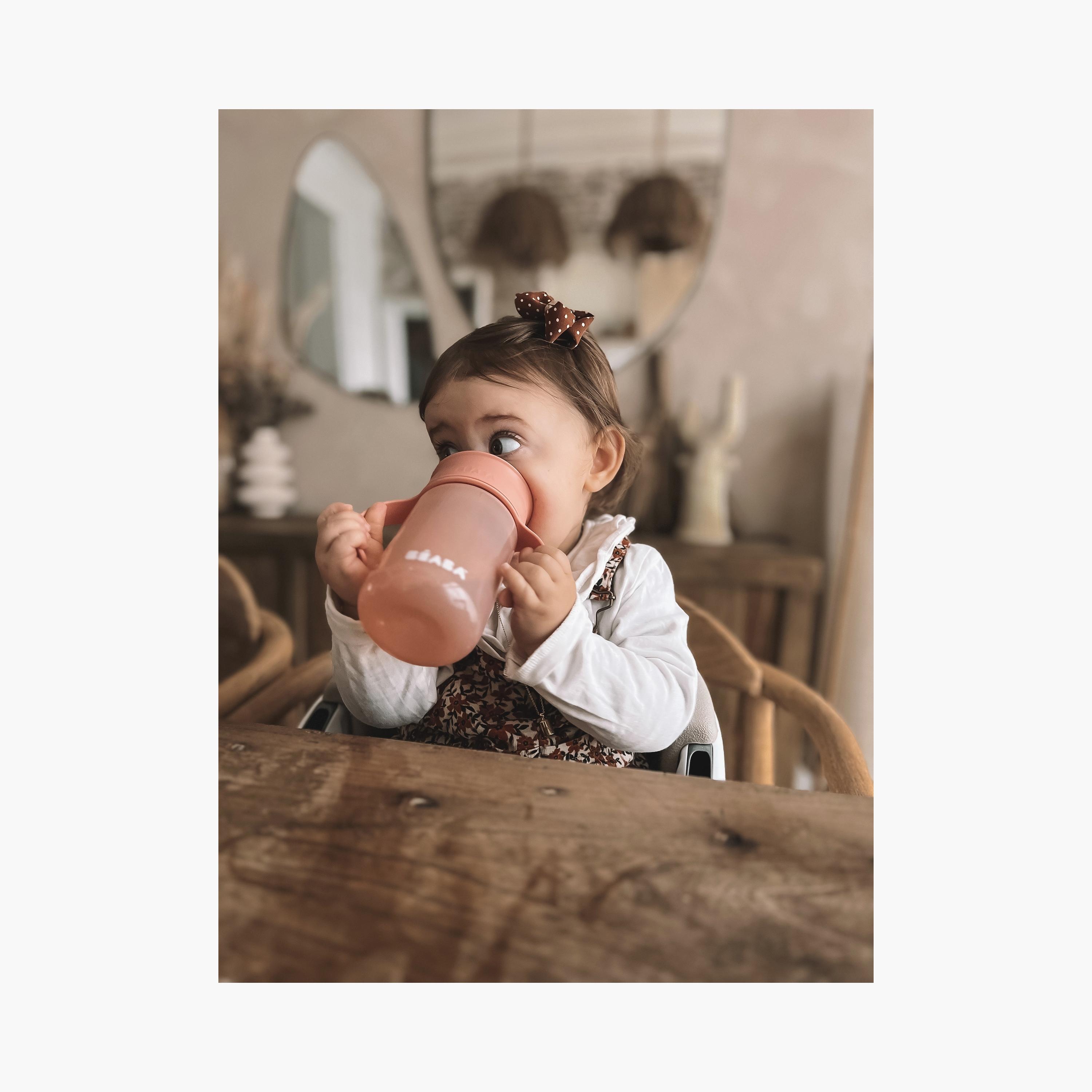 Beaba Spillproof 360 Learning Cup with Handle - 340 ml-baby-feeding-mealtimeessentials-image-6