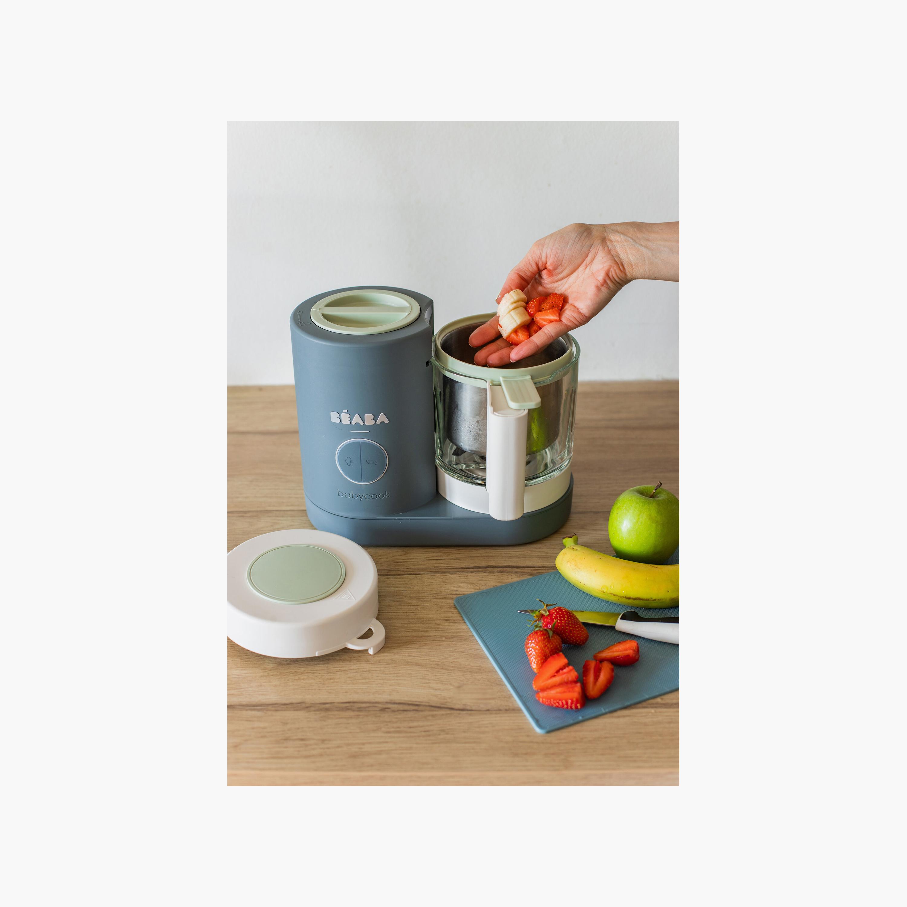 طقم جهاز تحضير طعام الأطفال (بيبي كوك نيو) من بيابا-baby-feeding-babyfoodprocessors-image-5