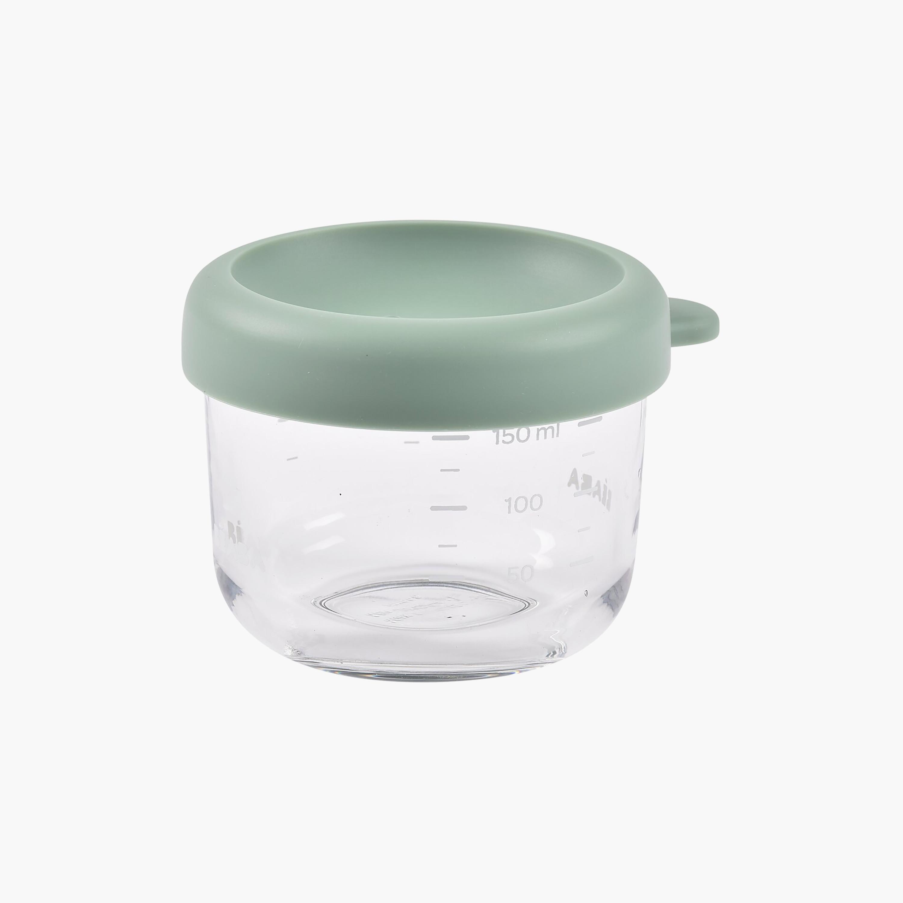 حافظة طعام زجاجية للأطفال من بيابا - 150 مل-baby-feeding-mealtimeessentials-image-2