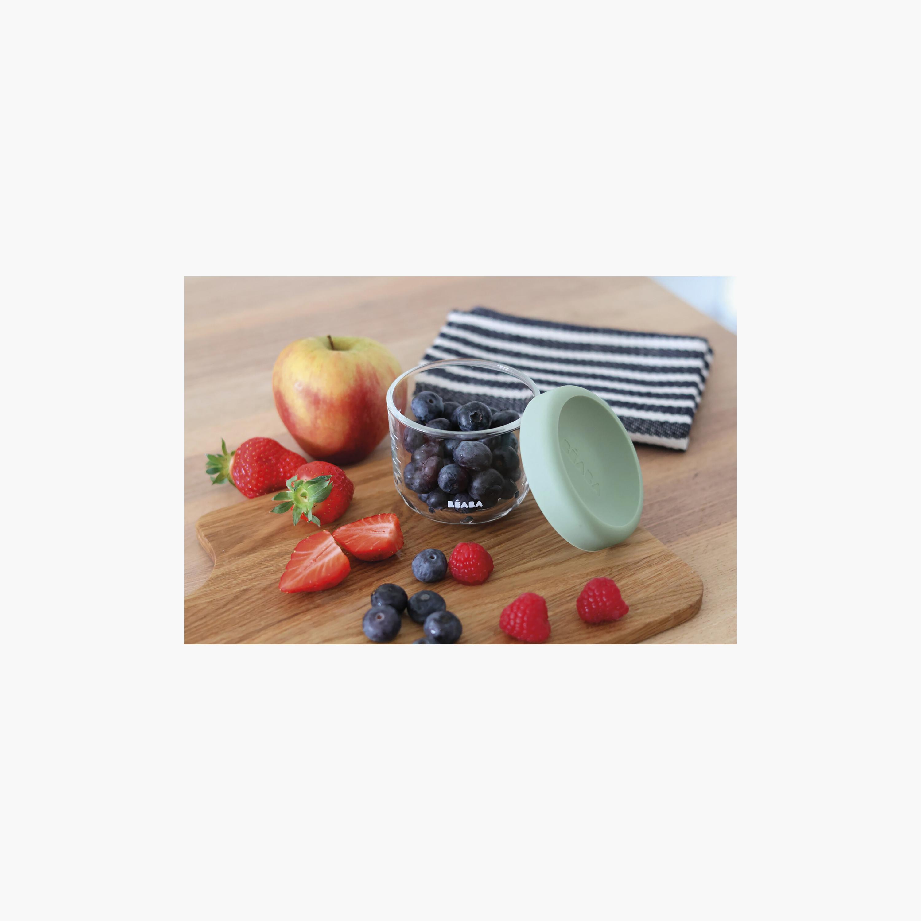 حافظة طعام زجاجية للأطفال من بيابا - 150 مل-baby-feeding-mealtimeessentials-image-5