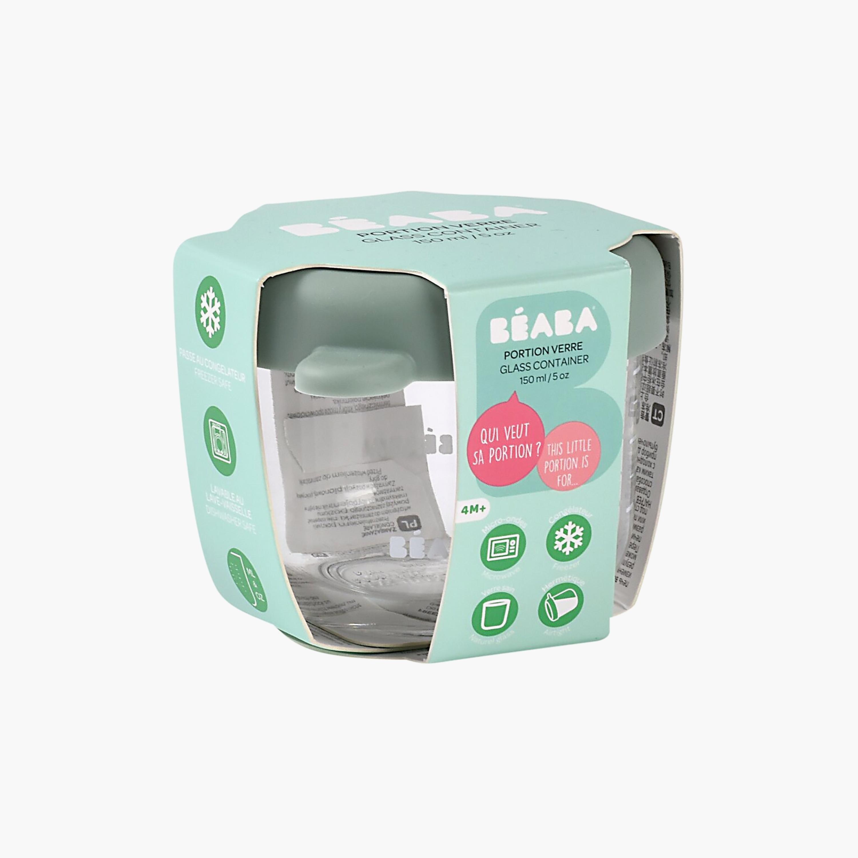 حافظة طعام زجاجية للأطفال من بيابا - 150 مل-baby-feeding-mealtimeessentials-image-7