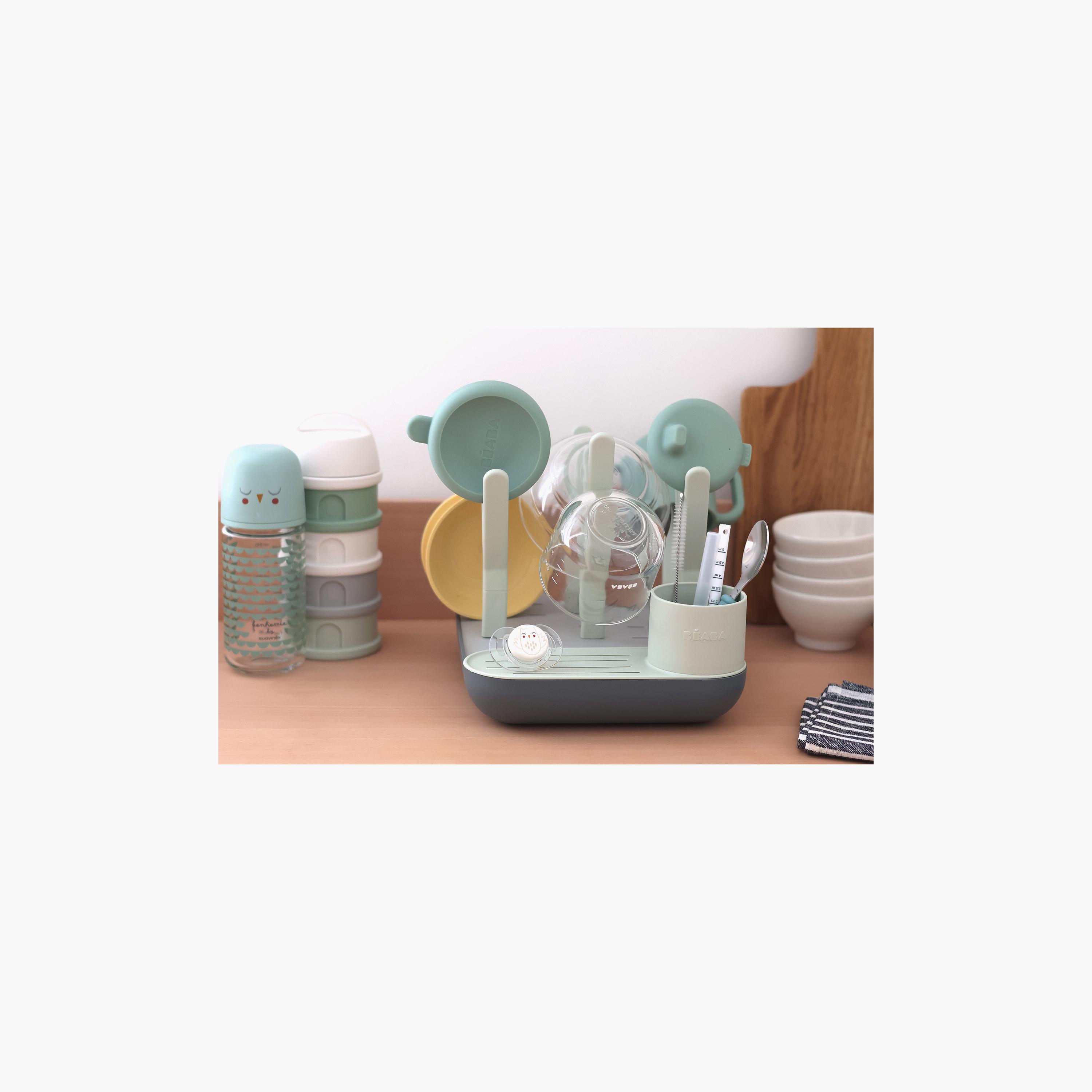 رف تجفيف وتصفية الرضاعات (فورست) من بيابا-baby-feeding-accessories-image-8
