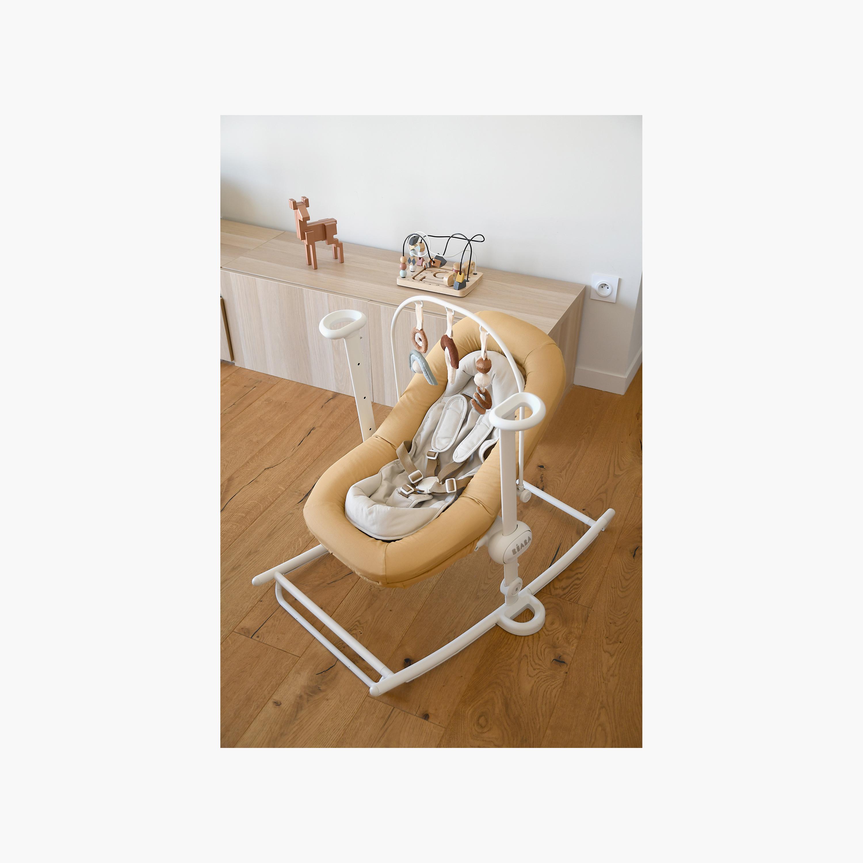 Beaba Playarch Up & Down Bouncer Plus with Toy Bar & Stand-baby-infantactivity-bouncers-image-6