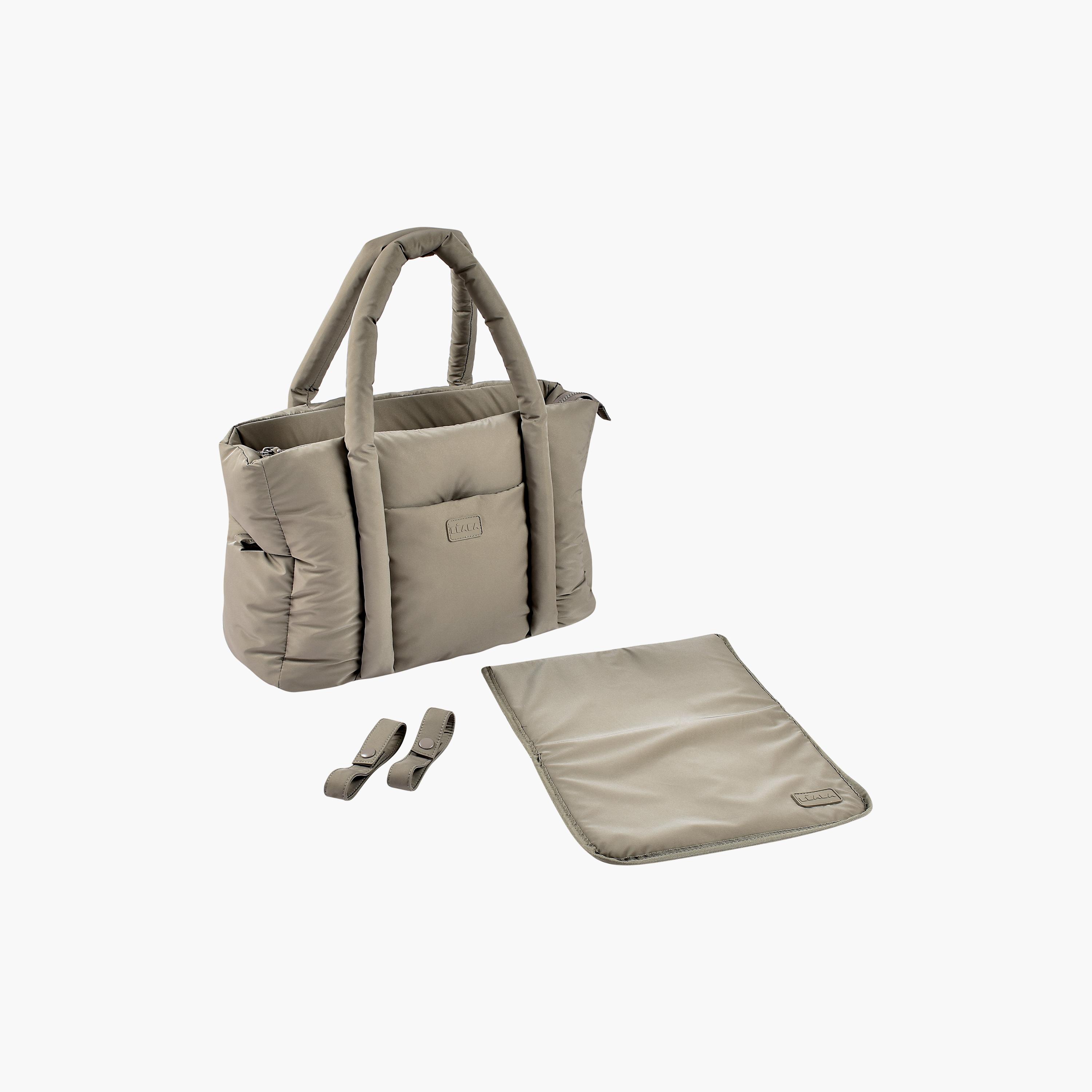 حقيبة حفاضات وتغيير مبطنة للأطفال (بافي باريس) من بيابا-baby-gear-diaperbags-image-1