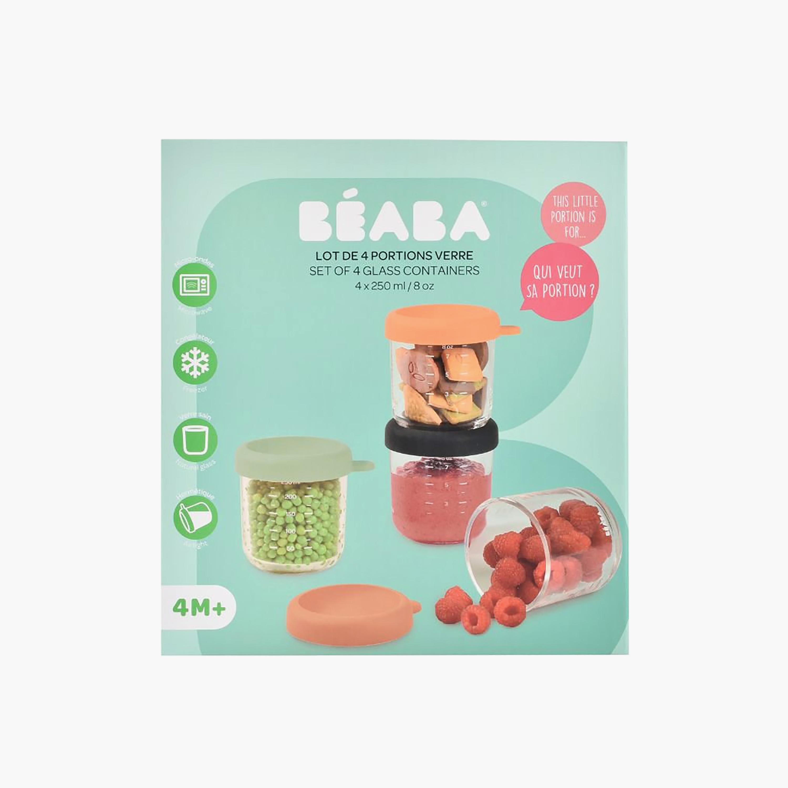 Beaba 6-Piece Glass Conservative Containers - 250 ml-baby-feeding-mealtimeessentials-image-10