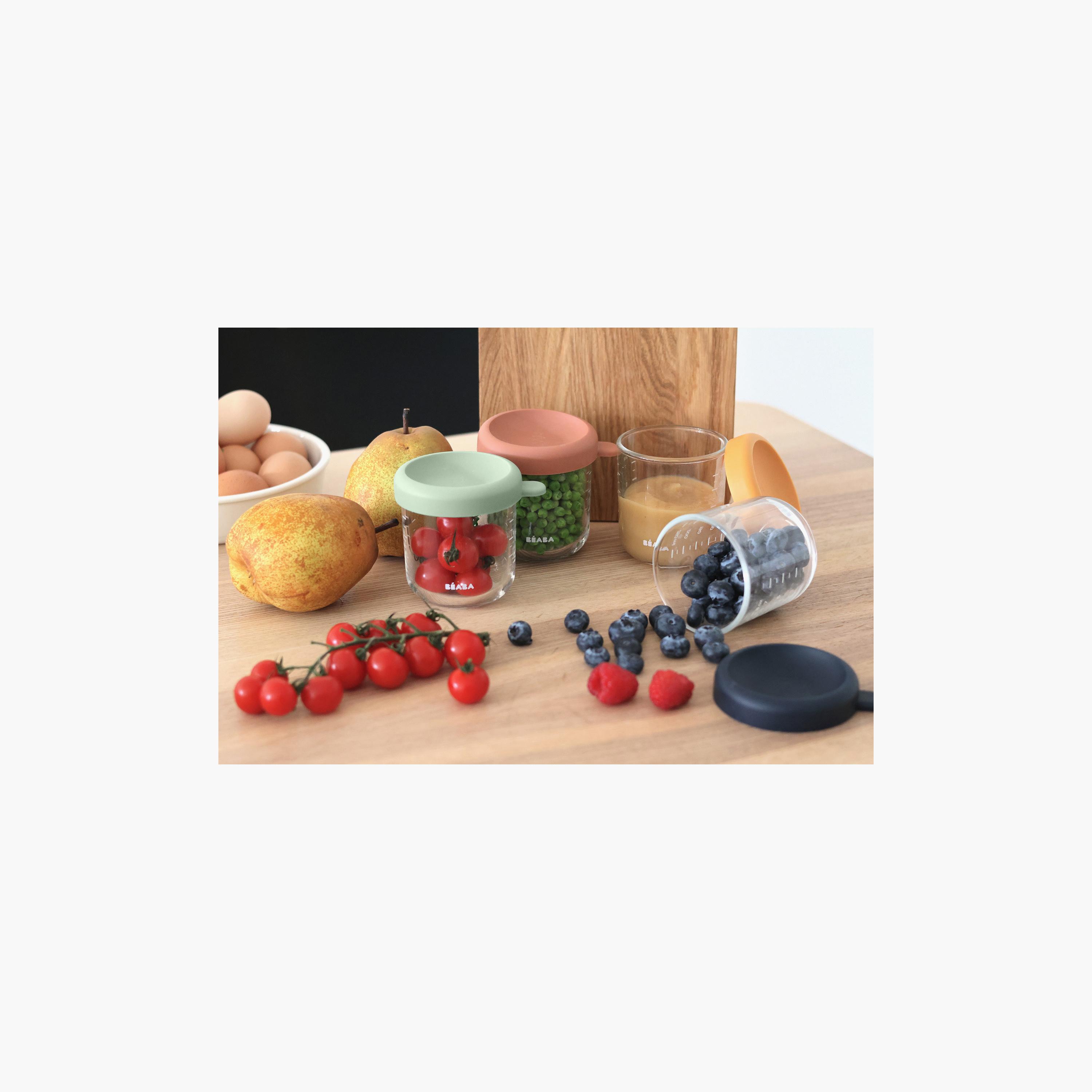 Beaba 6-Piece Glass Conservative Containers - 250 ml-baby-feeding-mealtimeessentials-image-7