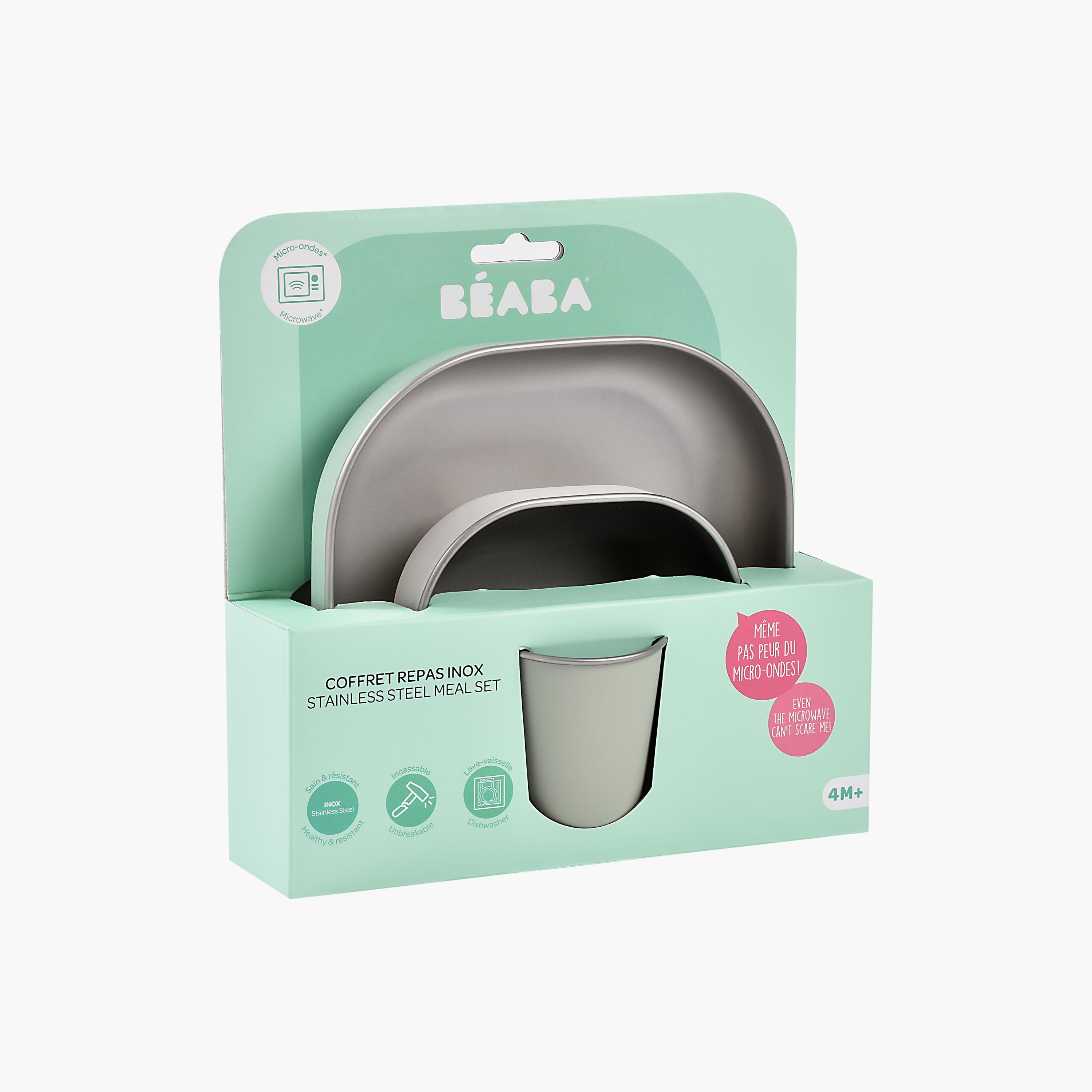 طقم وجبات للأطفال من الستانلس ستيل من بيابا-baby-feeding-mealtimeessentials-image-3