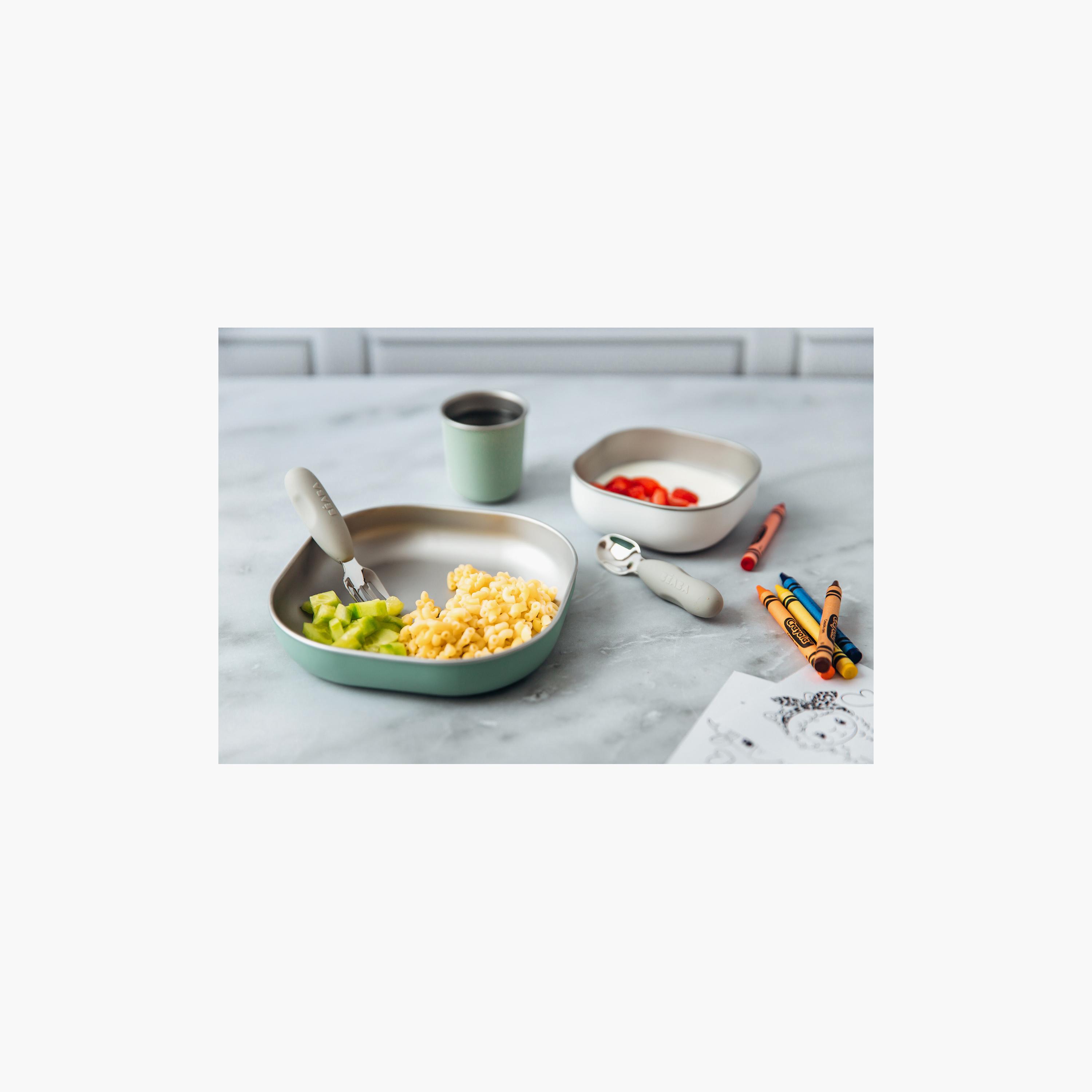 طقم وجبات للأطفال من الستانلس ستيل من بيابا-baby-feeding-mealtimeessentials-image-7