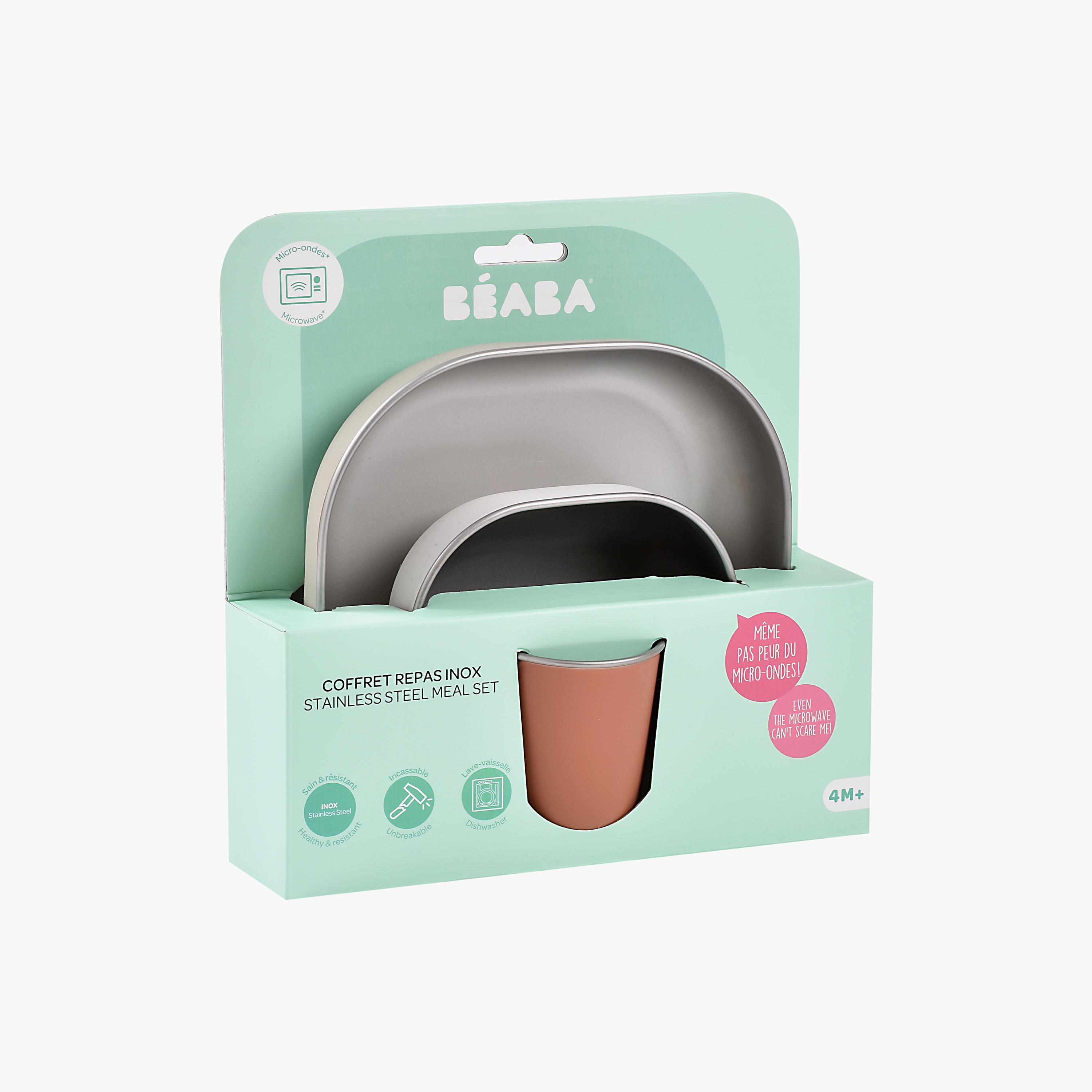 طقم وجبات للأطفال من الستانلس ستيل من بيابا-baby-feeding-mealtimeessentials-image-6
