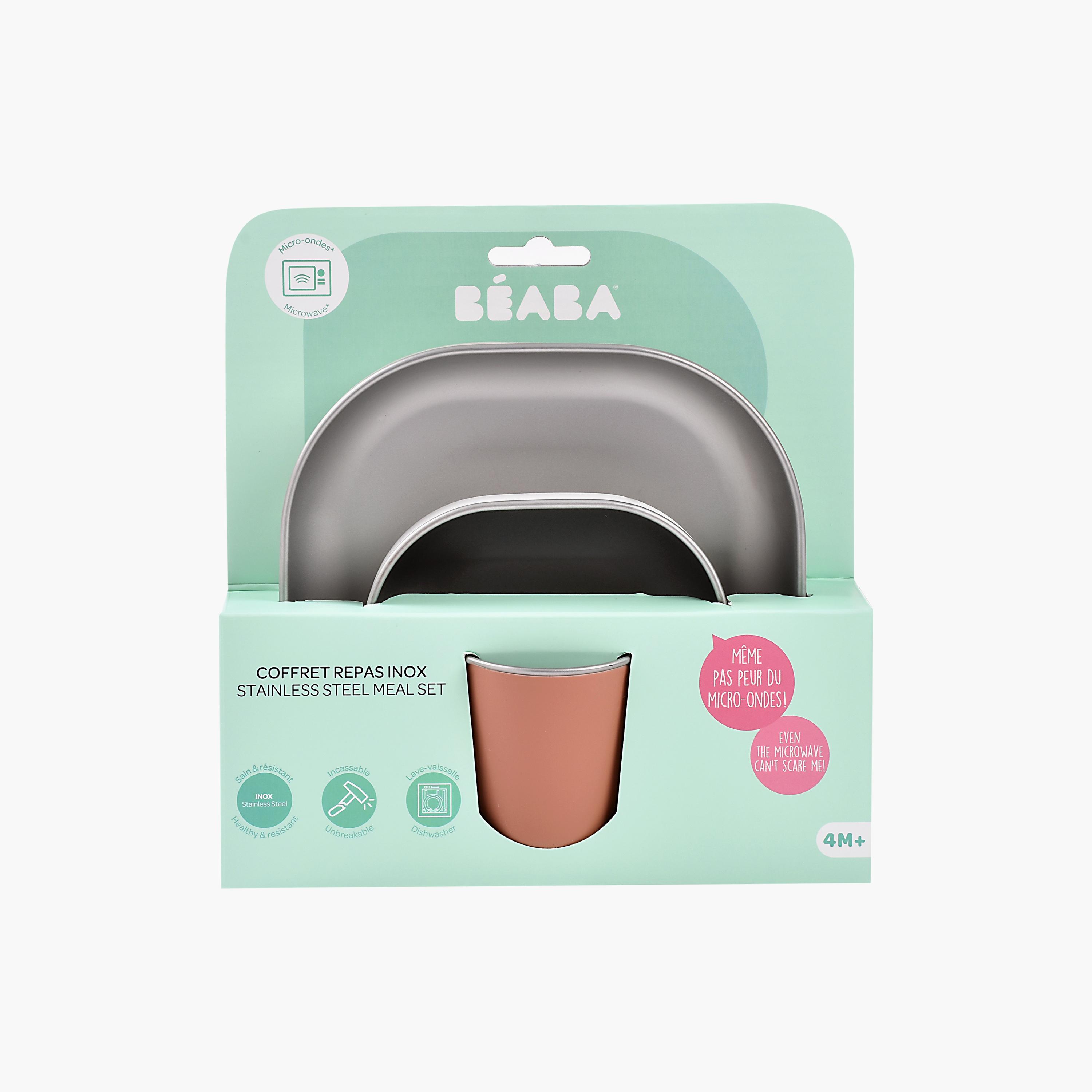 طقم وجبات للأطفال من الستانلس ستيل من بيابا-baby-feeding-mealtimeessentials-image-7
