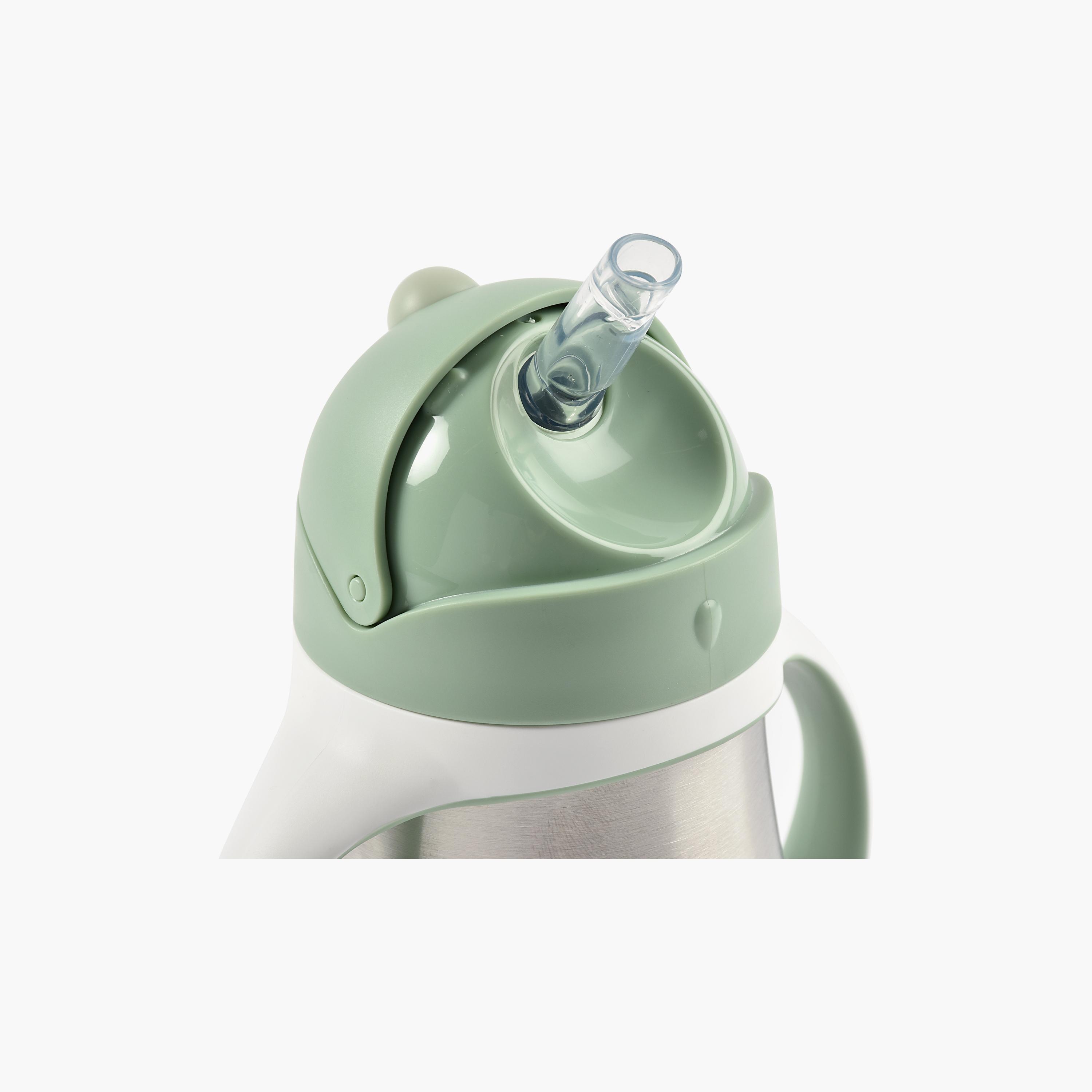 كوب ماء من الستانلس ستيل مع ماصة ومقبض من بيابا - 250 مل-baby-feeding-mealtimeessentials-image-6