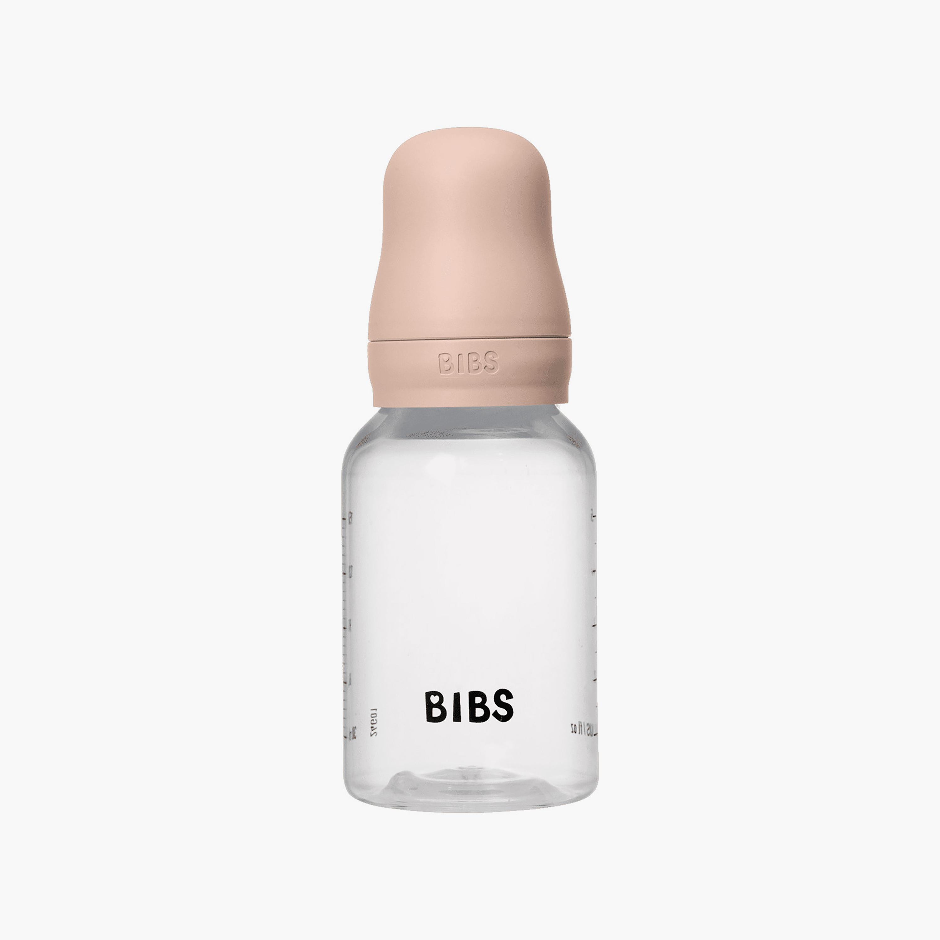 Bibs Natural Rubber Slow Flow Feeding Bottle Set - 150 ml-baby-feeding-feedingbottles-bottlesandteats-image-1