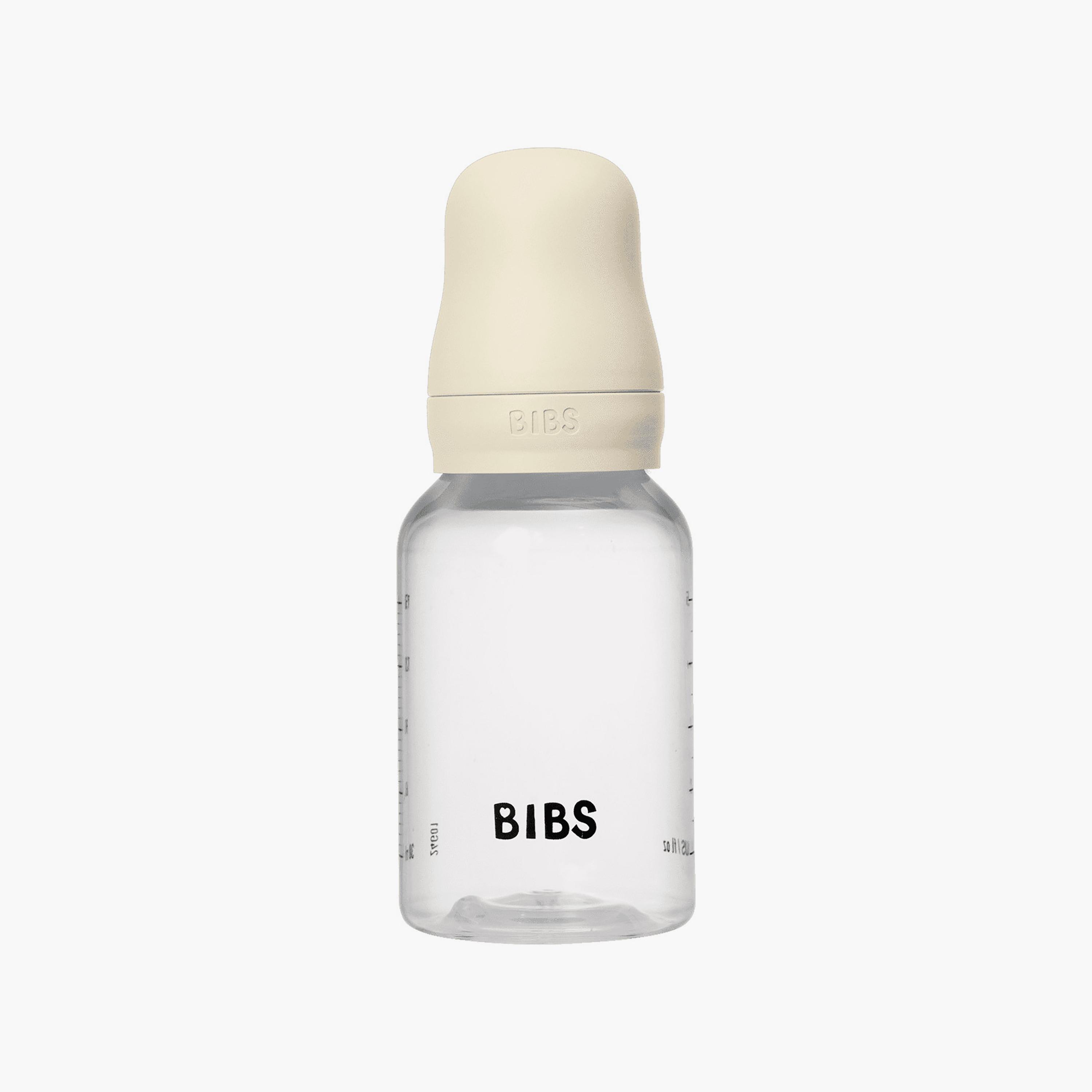 Bibs Natural Rubber Slow Flow Feeding Bottle Set - 150 ml-baby-feeding-feedingbottles-bottlesandteats-image-1