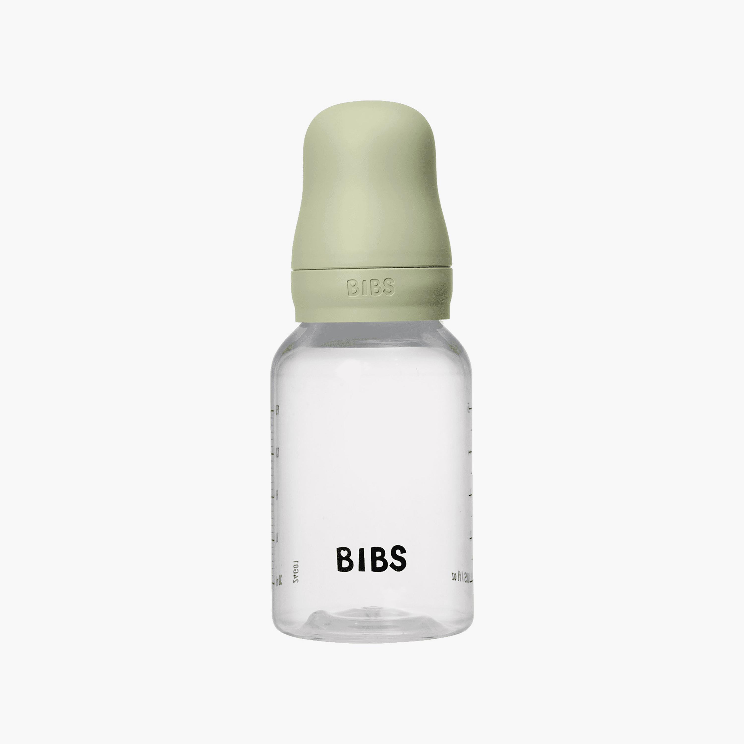 Bibs Natural Rubber Slow Flow Feeding Bottle Set - 150 ml-baby-feeding-feedingbottles-bottlesandteats-image-1