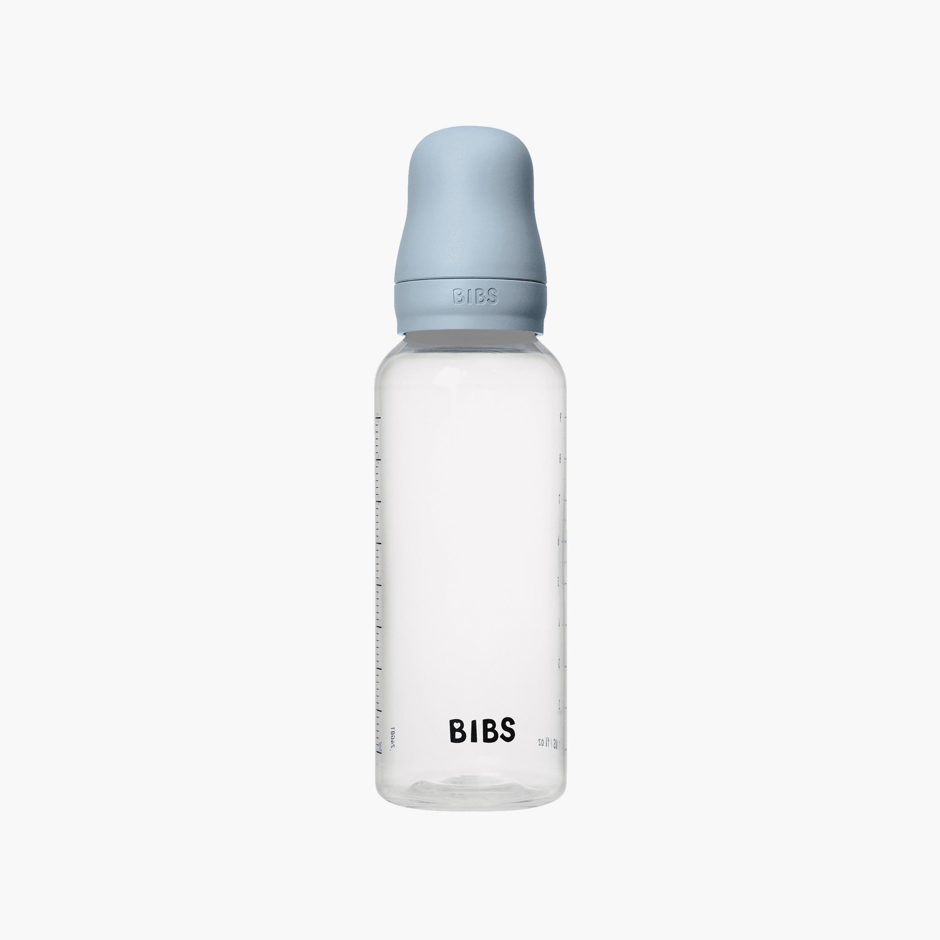 Bibs Natural Rubber Medium Flow Feeding Bottle Set - 270 ml-baby-feeding-feedingbottles-bottlesandteats-image-1