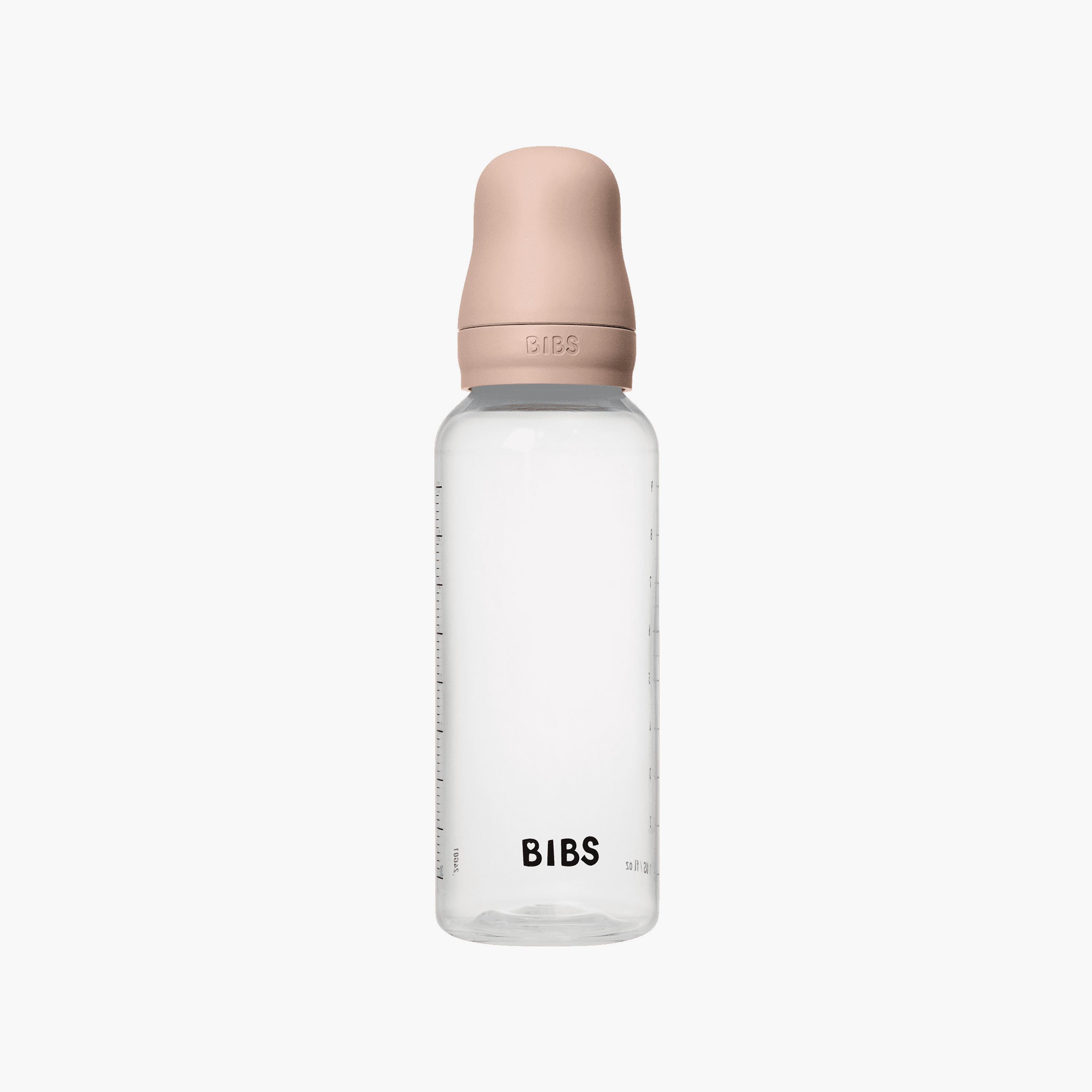 Bibs Natural Rubber Medium Flow Feeding Bottle Set - 270 ml-baby-feeding-feedingbottles-bottlesandteats-image-1