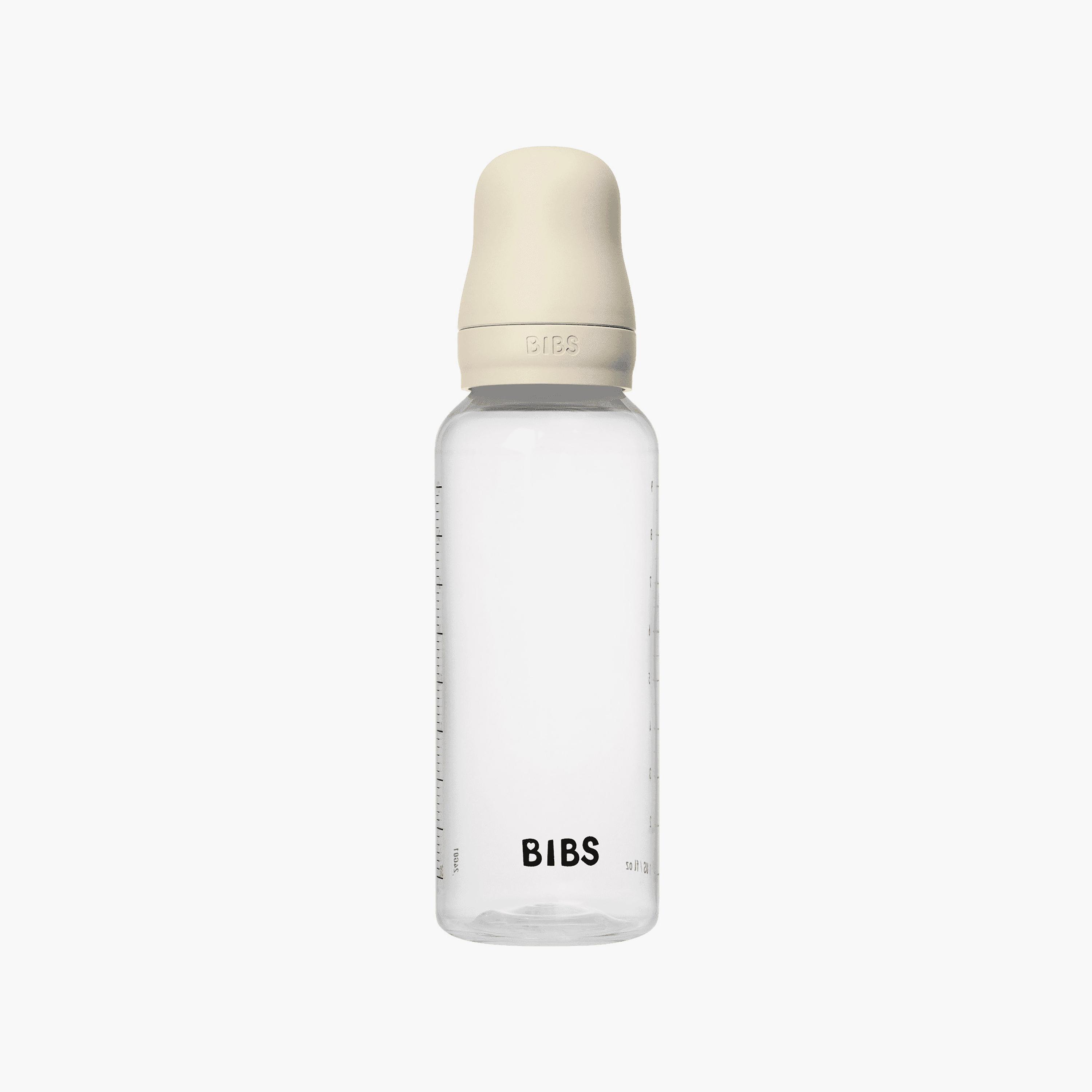 Bibs Natural Rubber Medium Flow Feeding Bottle Set - 270 ml-baby-feeding-feedingbottles-bottlesandteats-image-1