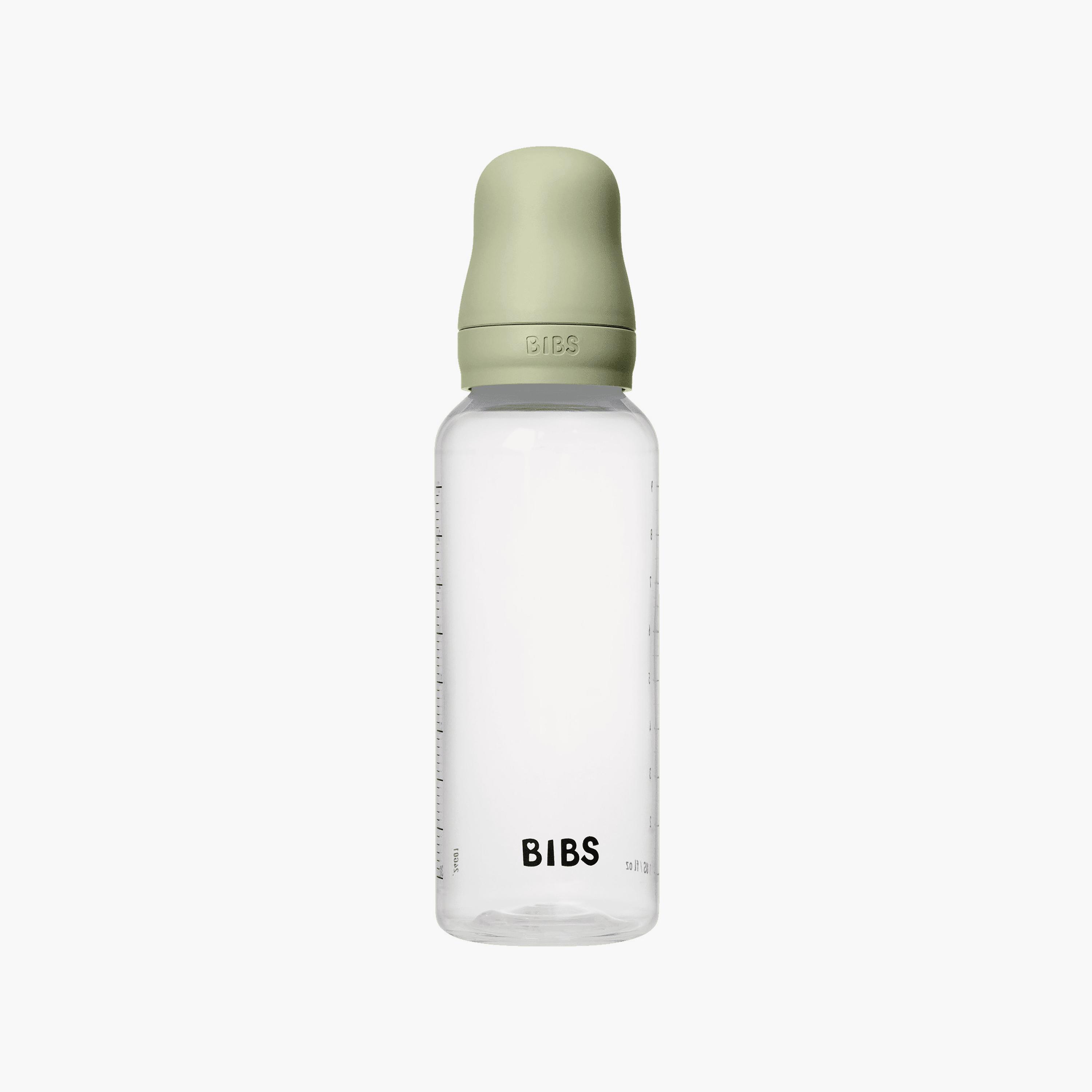 Bibs Natural Rubber Medium Flow Feeding Bottle Set - 270 ml-baby-feeding-feedingbottles-bottlesandteats-image-1