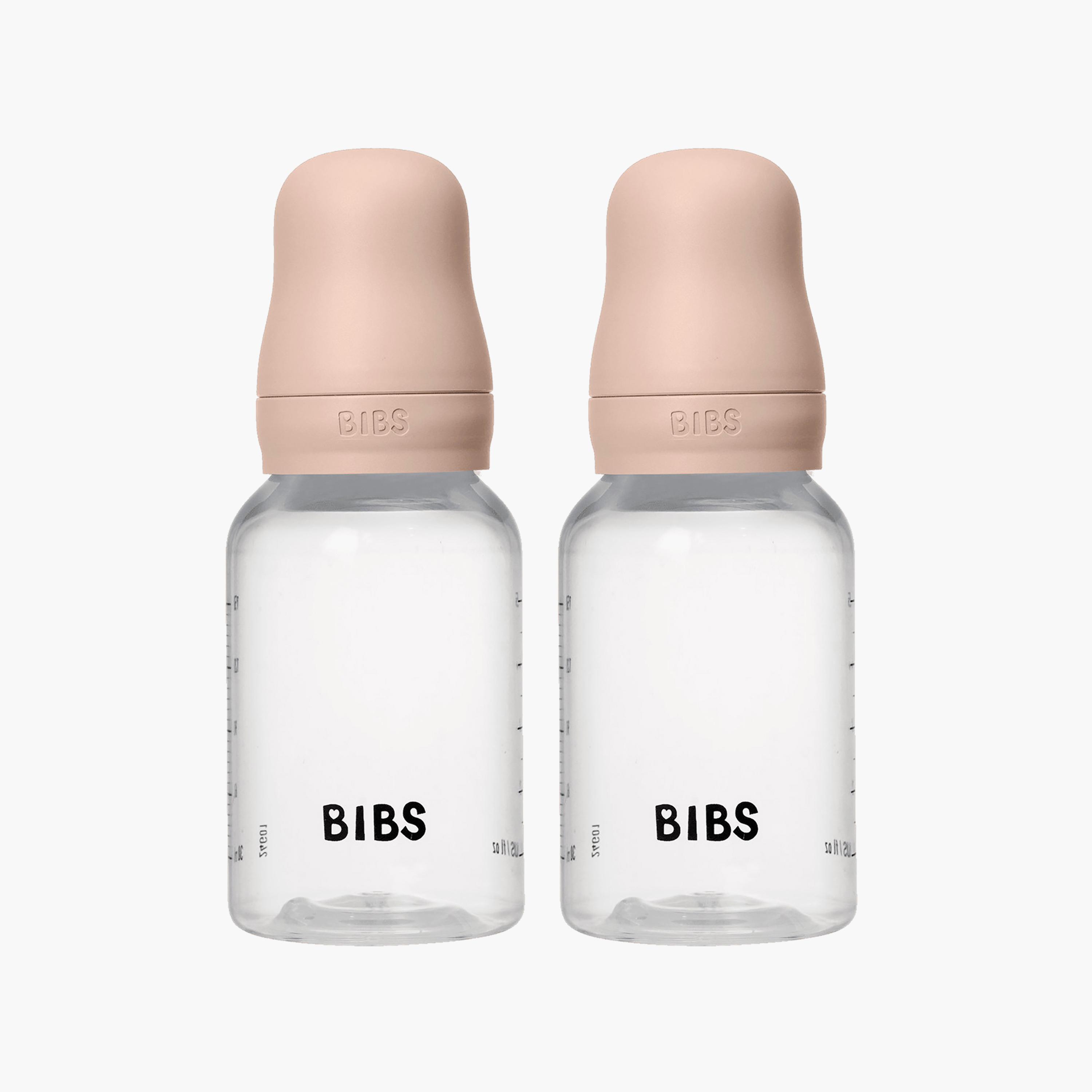 Bibs 2-Piece Natural Rubber Slow Flow Feeding Bottle Set - 150 ml-baby-feeding-feedingbottles-bottlesandteats-image-1