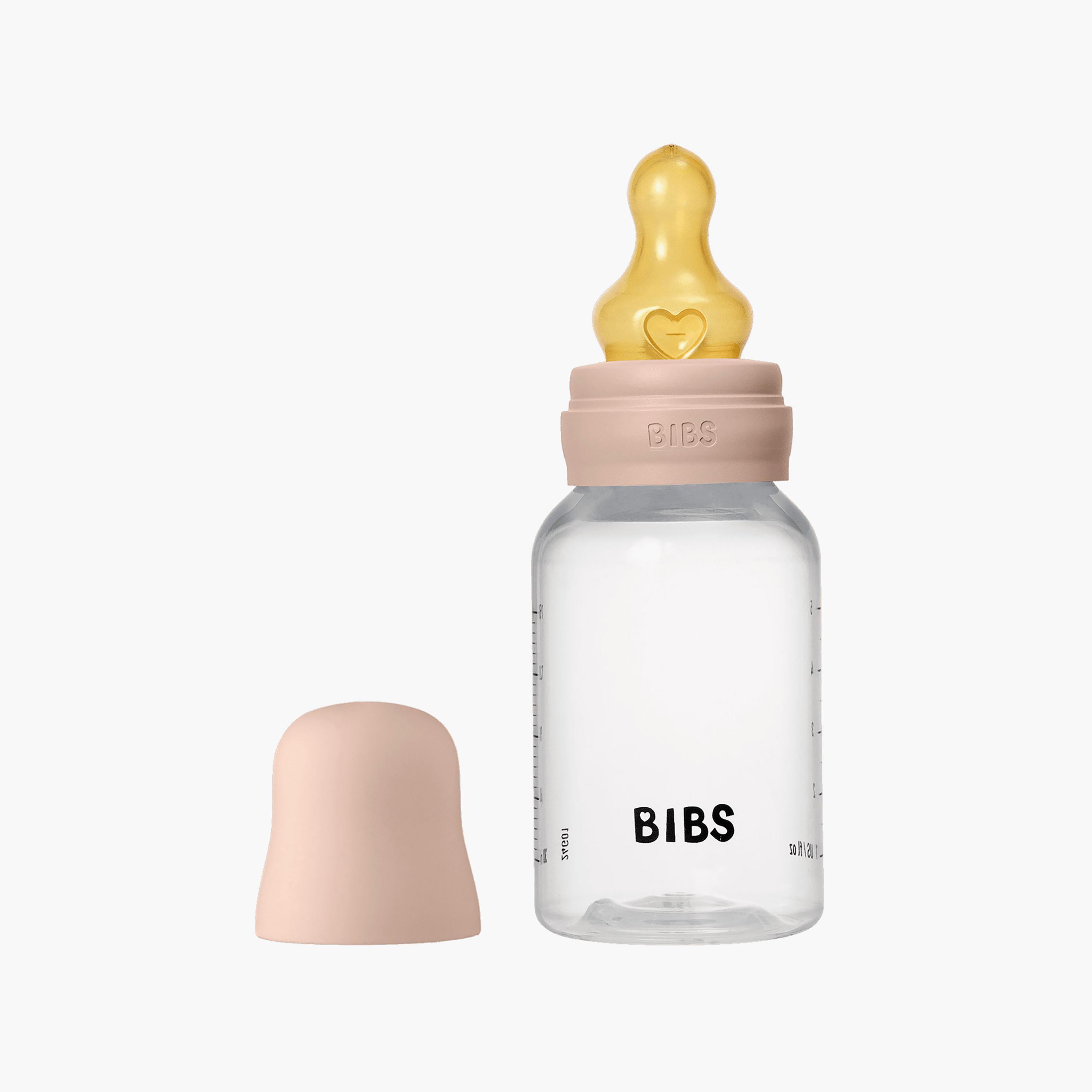 Bibs 2-Piece Natural Rubber Slow Flow Feeding Bottle Set - 150 ml-baby-feeding-feedingbottles-bottlesandteats-image-2