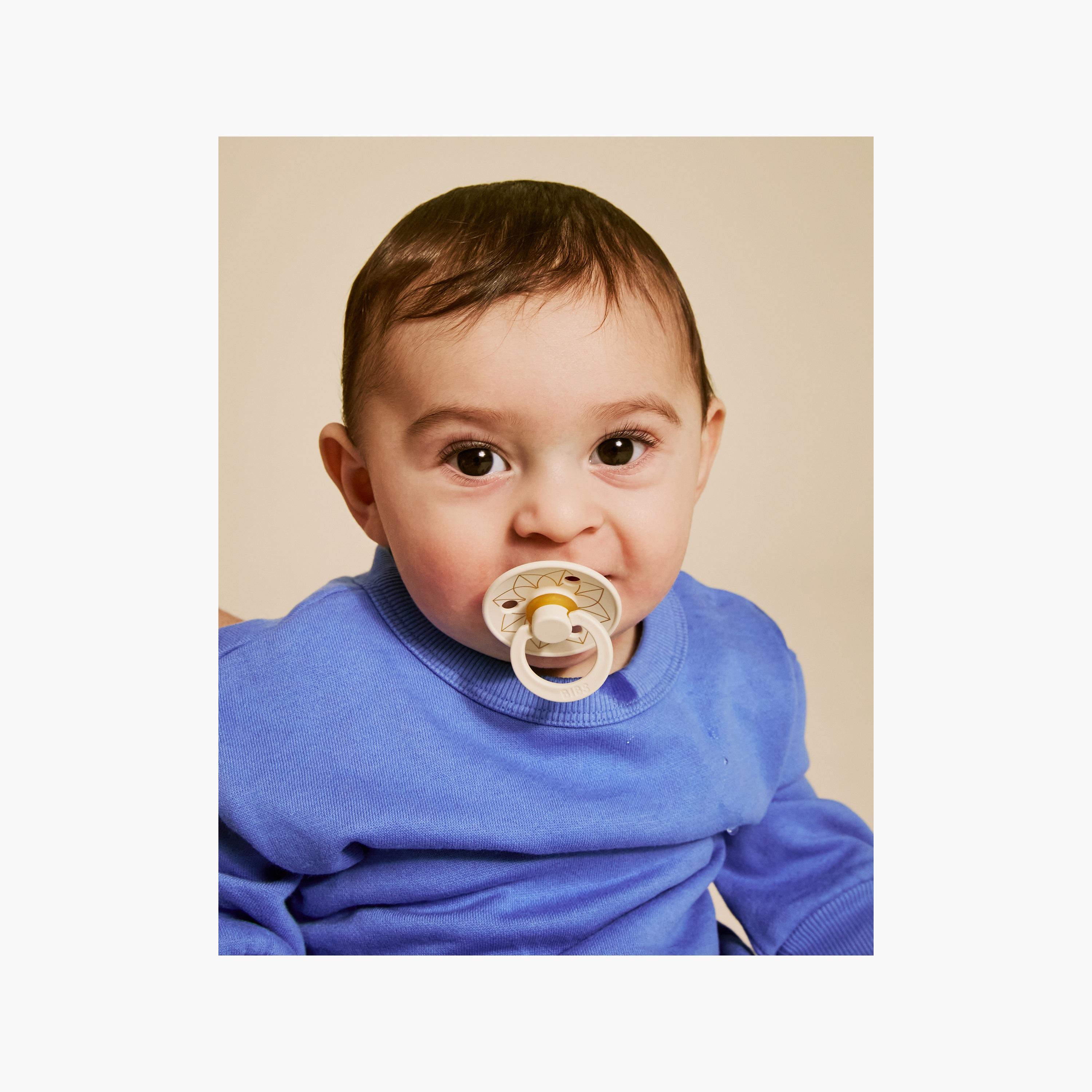 Bibs 2-Piece Studio Collection Noor Latex Pacifiers Set - Size 1-baby-feeding-pacifiers-image-10
