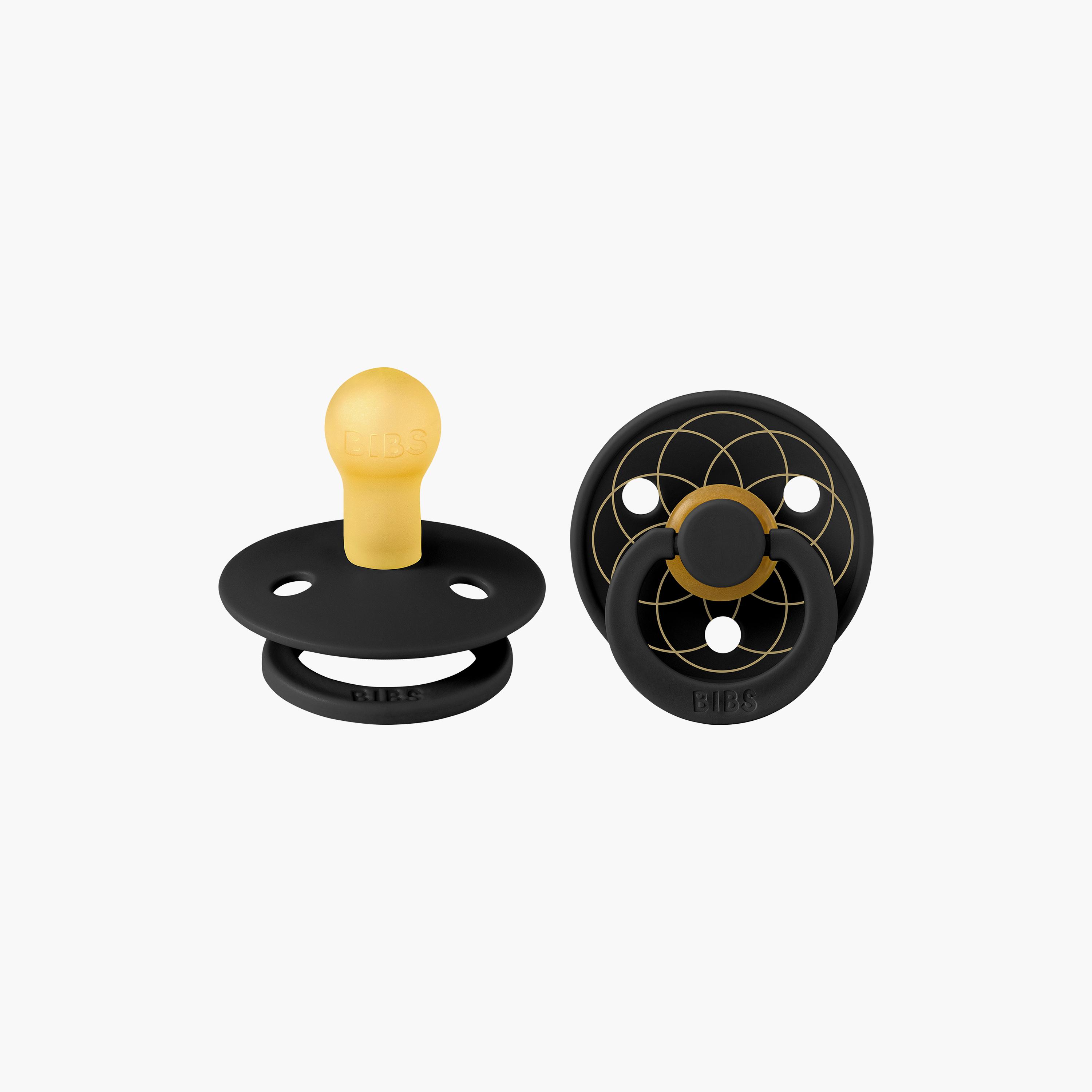 Bibs 2-Piece Studio Collection Layl Latex Pacifiers Set - Size 1-baby-feeding-pacifiers-image-4