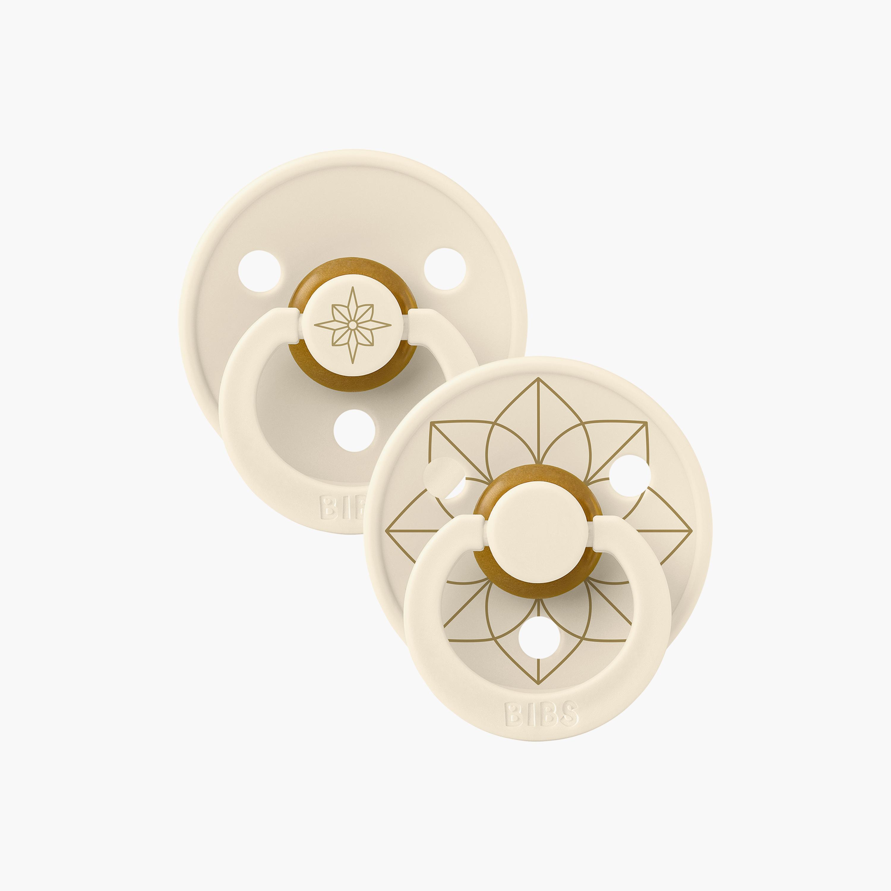 Bibs 2-Piece Studio Collection Noor Latex Pacifiers Set - Size 2-baby-feeding-pacifiers-image-8
