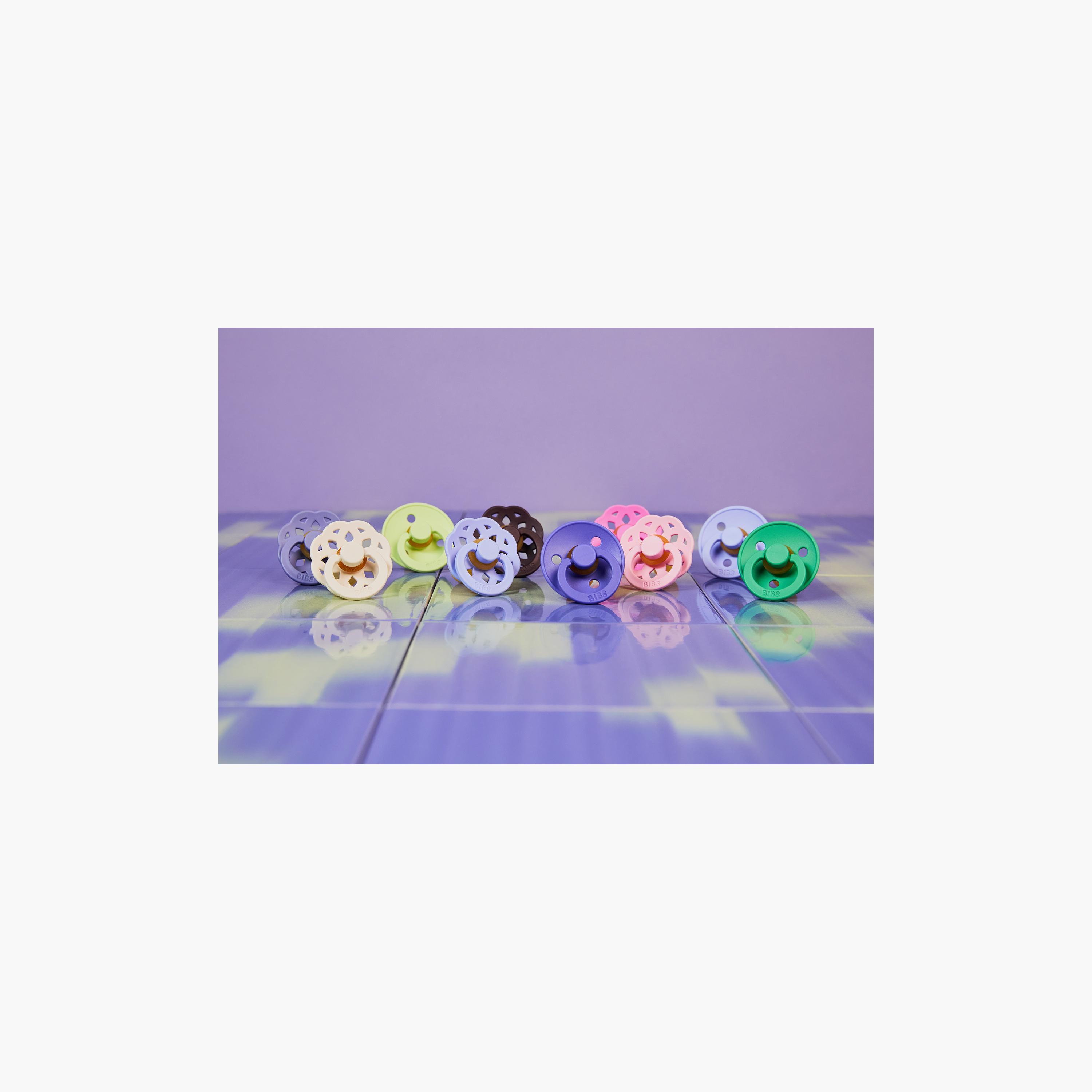 Bibs 2-Piece Colour Natural Rubber Latex Pacifier Set - Size 2-baby-feeding-pacifiers-image-10