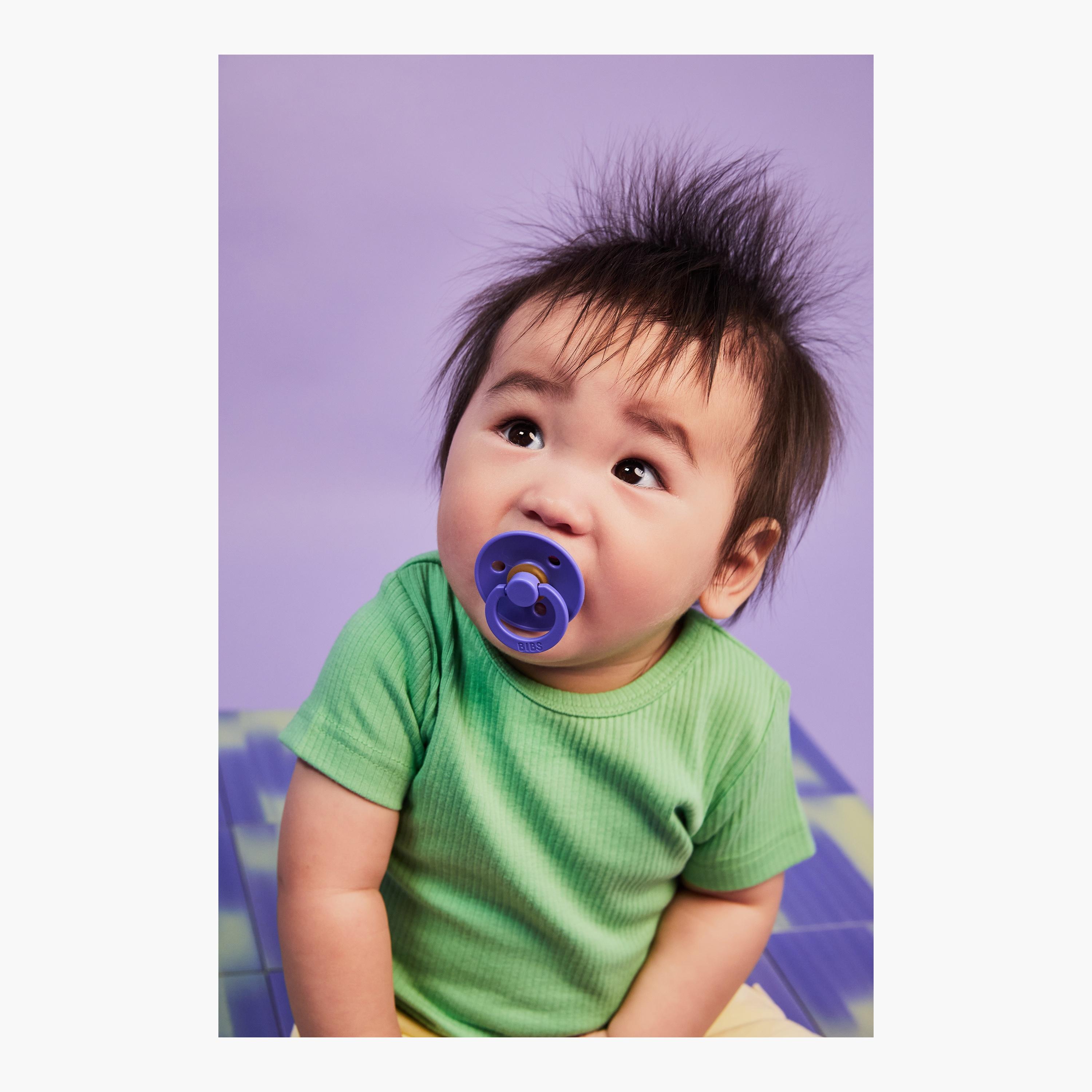 Bibs 2-Piece Colour Natural Rubber Latex Pacifier Set - Size 2-baby-feeding-pacifiers-image-2