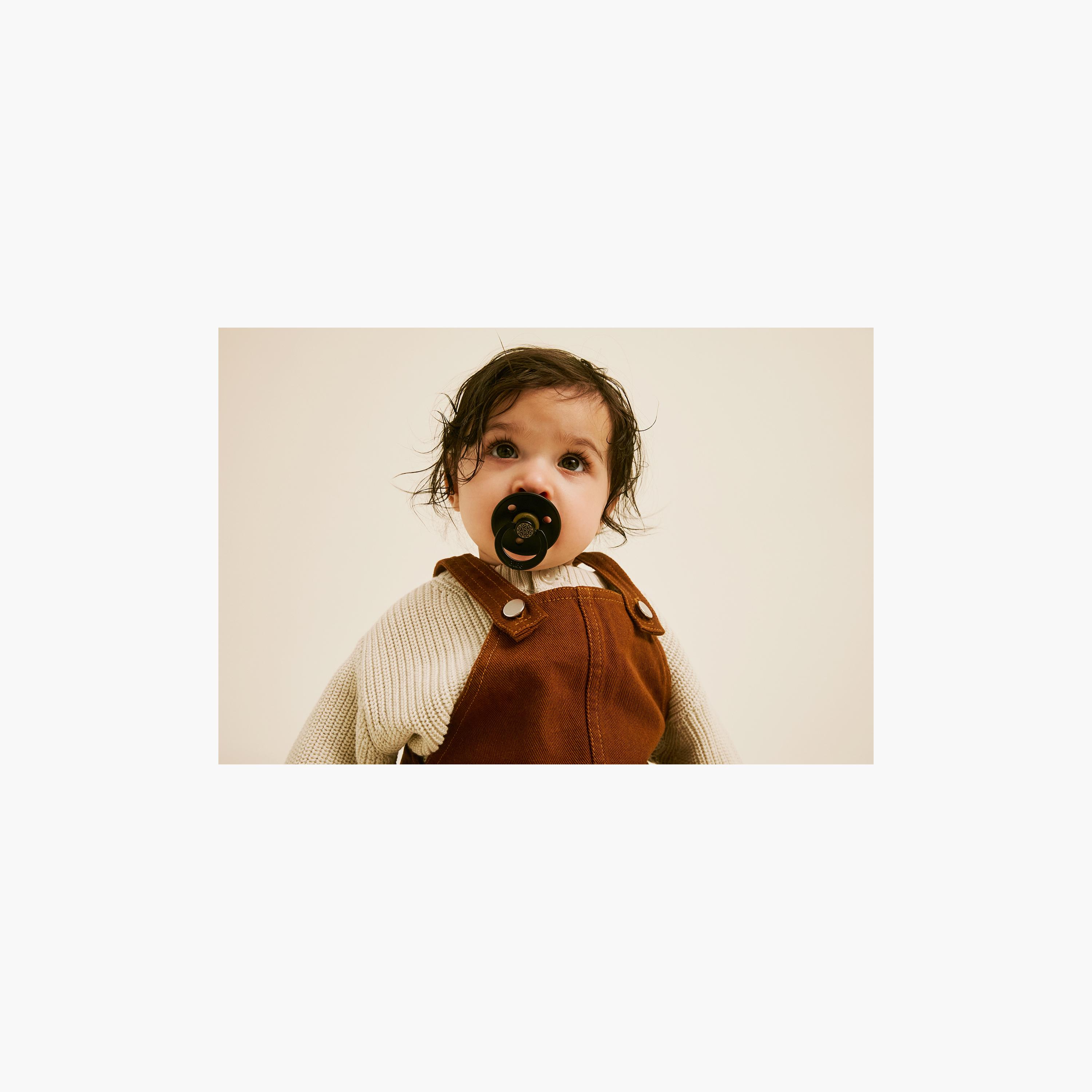 Bibs 4-Piece Studio Collection Noor & Layl Latex Pacifiers Set - Size 2-baby-feeding-pacifiers-image-13