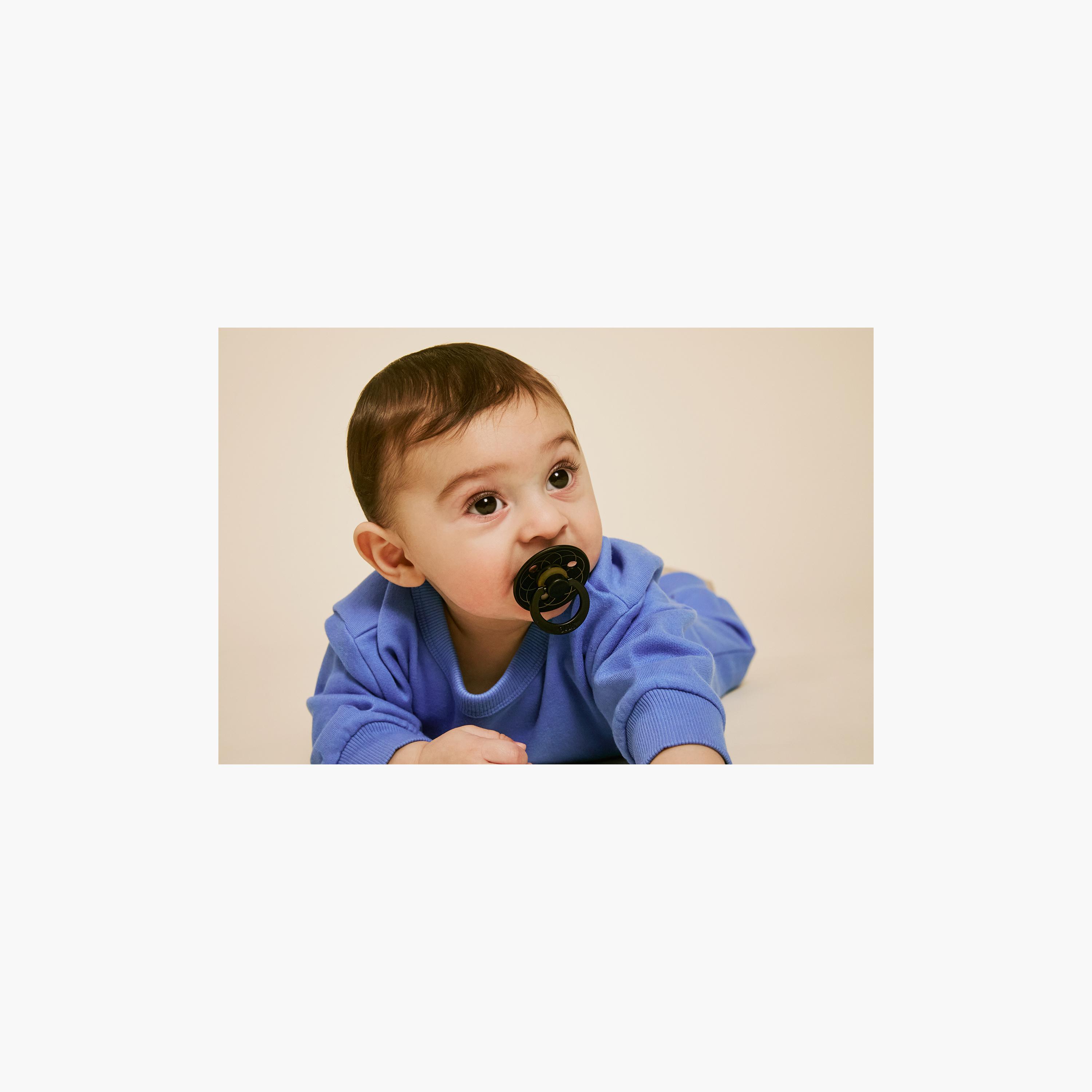 Bibs 4-Piece Studio Collection Noor & Layl Latex Pacifiers Set - Size 2-baby-feeding-pacifiers-image-3