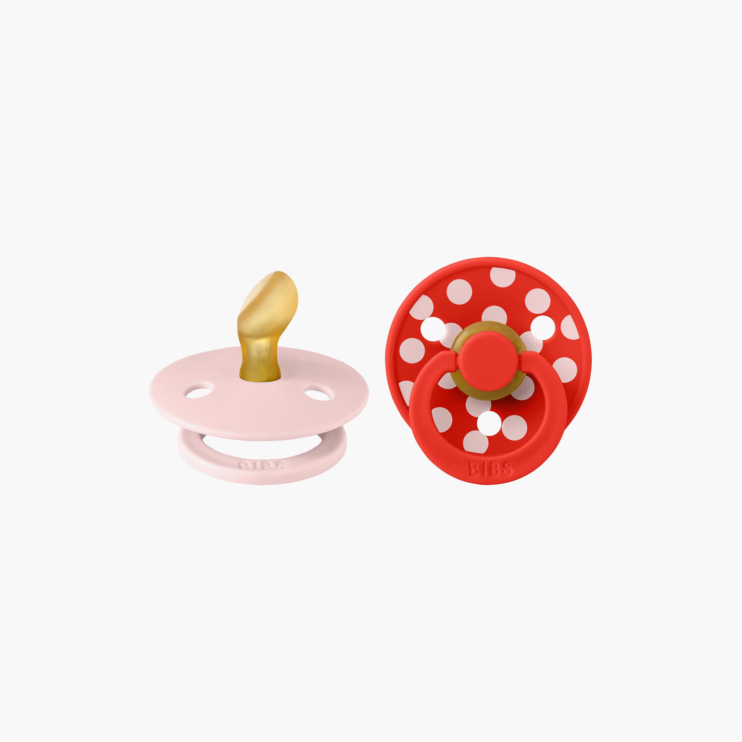 Bibs 2-Piece Colour Anatomical Latex Pacifier Set - Size 2-baby-feeding-pacifiers-image-6