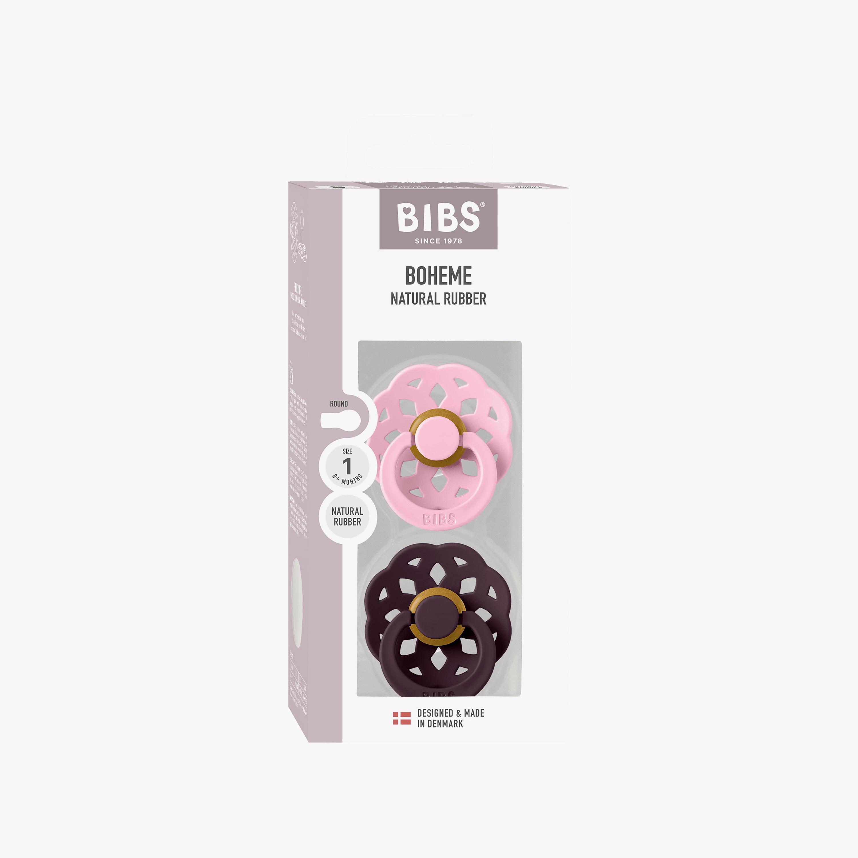 Bibs 2-Piece Boheme Latex Pacifier Set - Size 1-baby-feeding-pacifiers-image-3