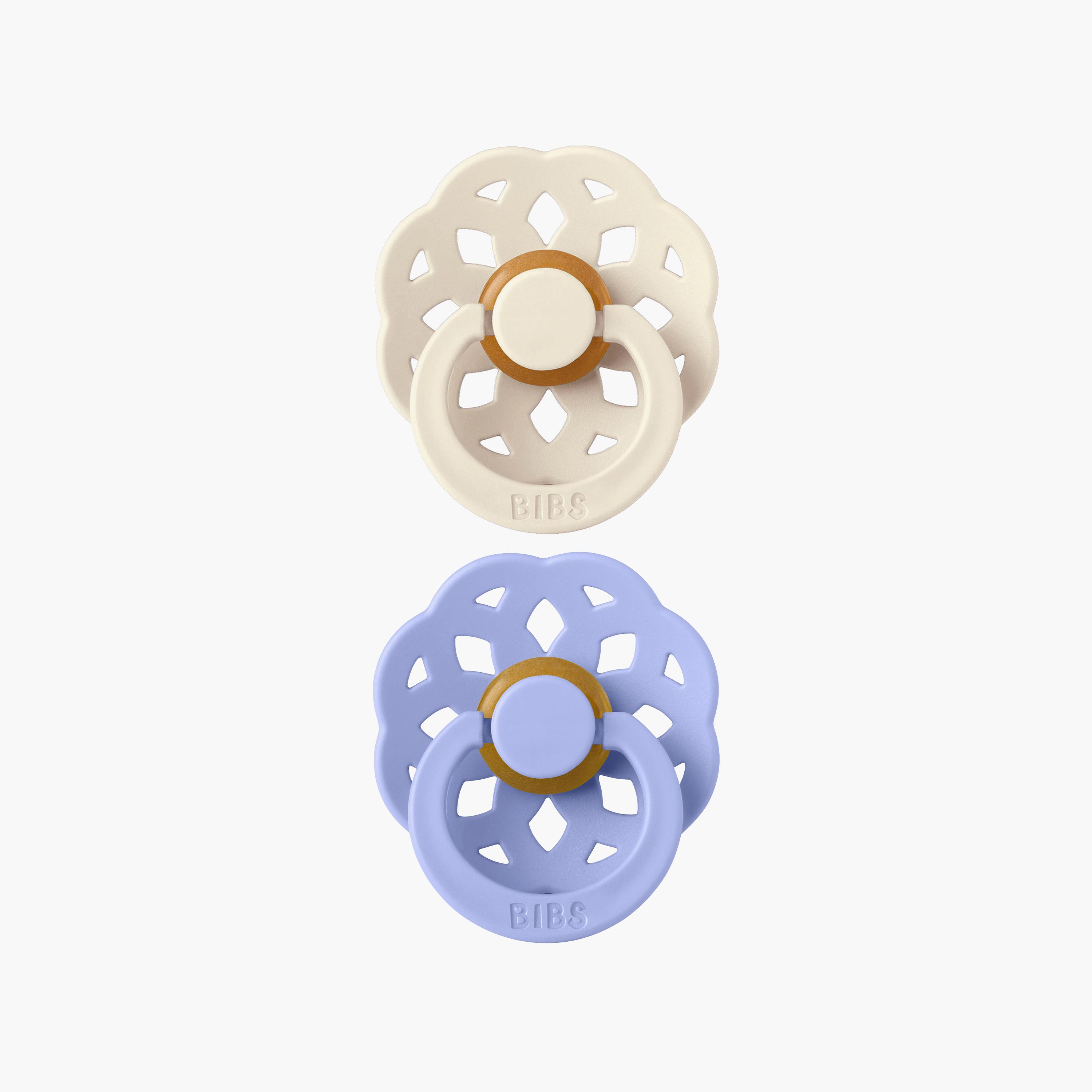 Bibs 2-Piece Boheme Latex Pacifier Set - Size 2-baby-feeding-pacifiers-image-1