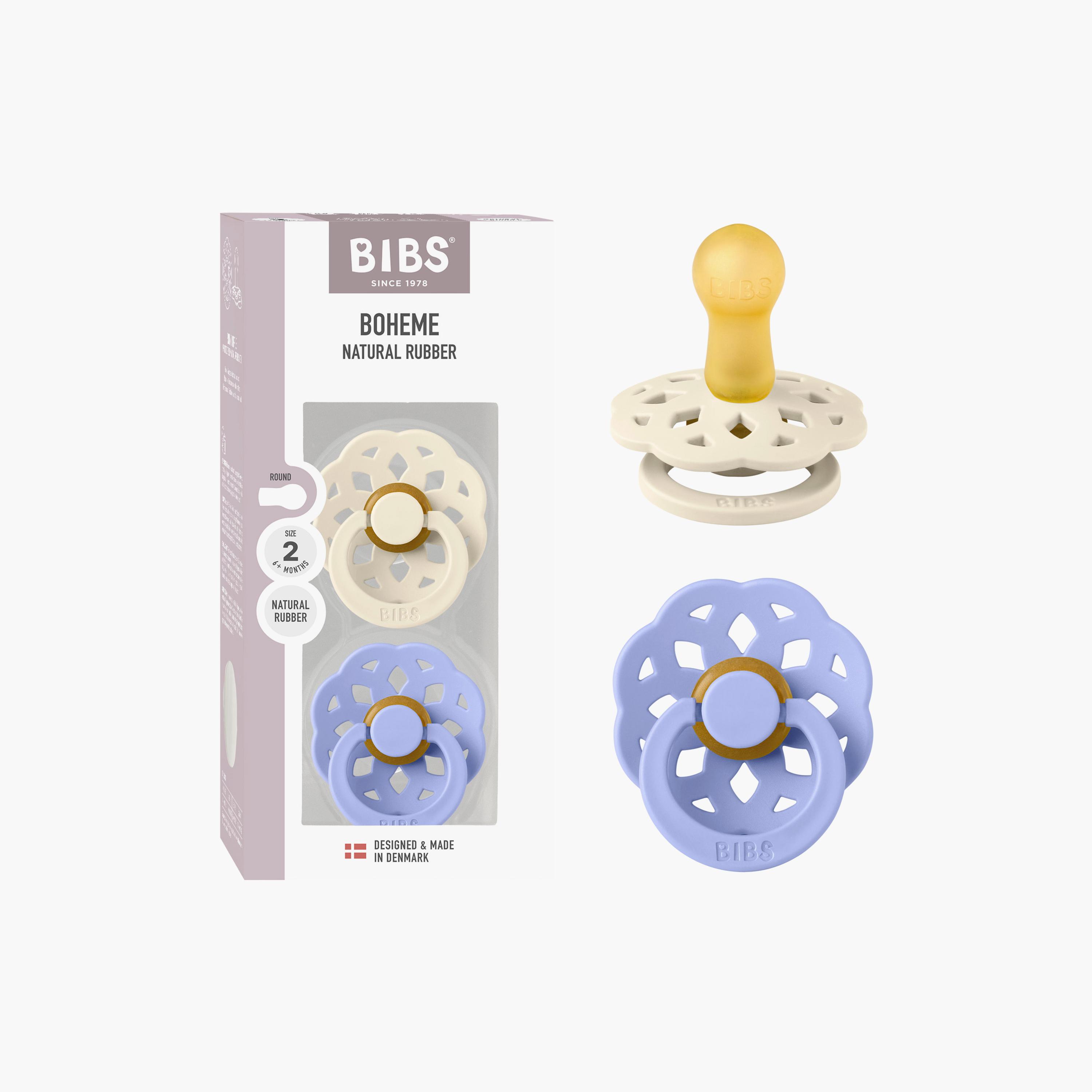 Bibs 2-Piece Boheme Latex Pacifier Set - Size 2-baby-feeding-pacifiers-image-3