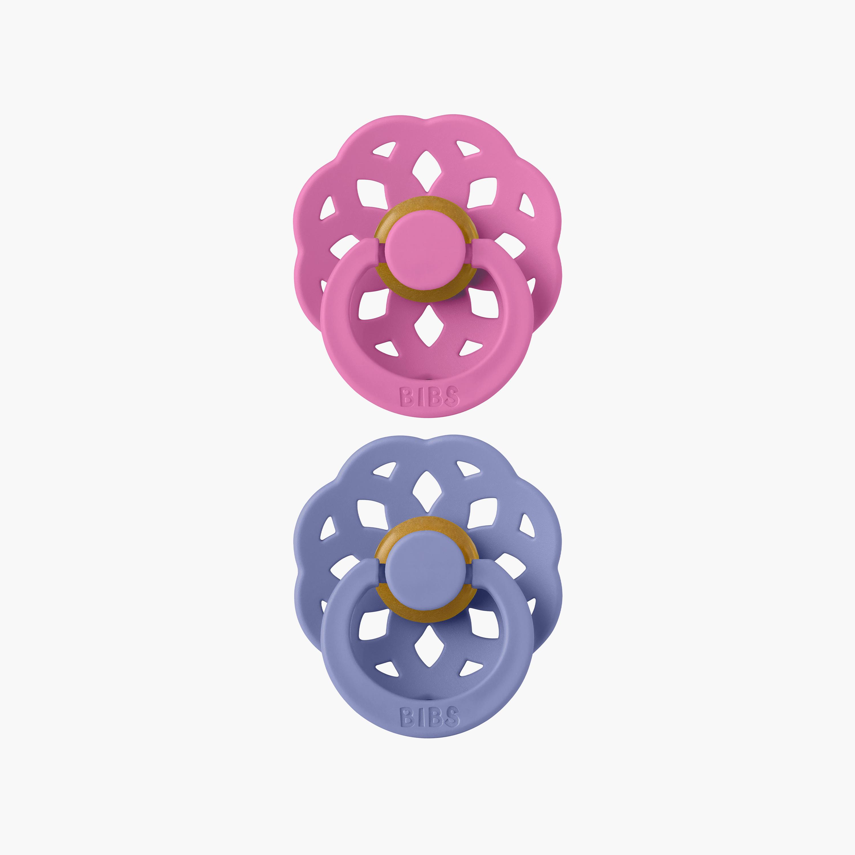 Bibs 2-Piece Boheme Latex Pacifier Set - Size 2-baby-feeding-pacifiers-image-1