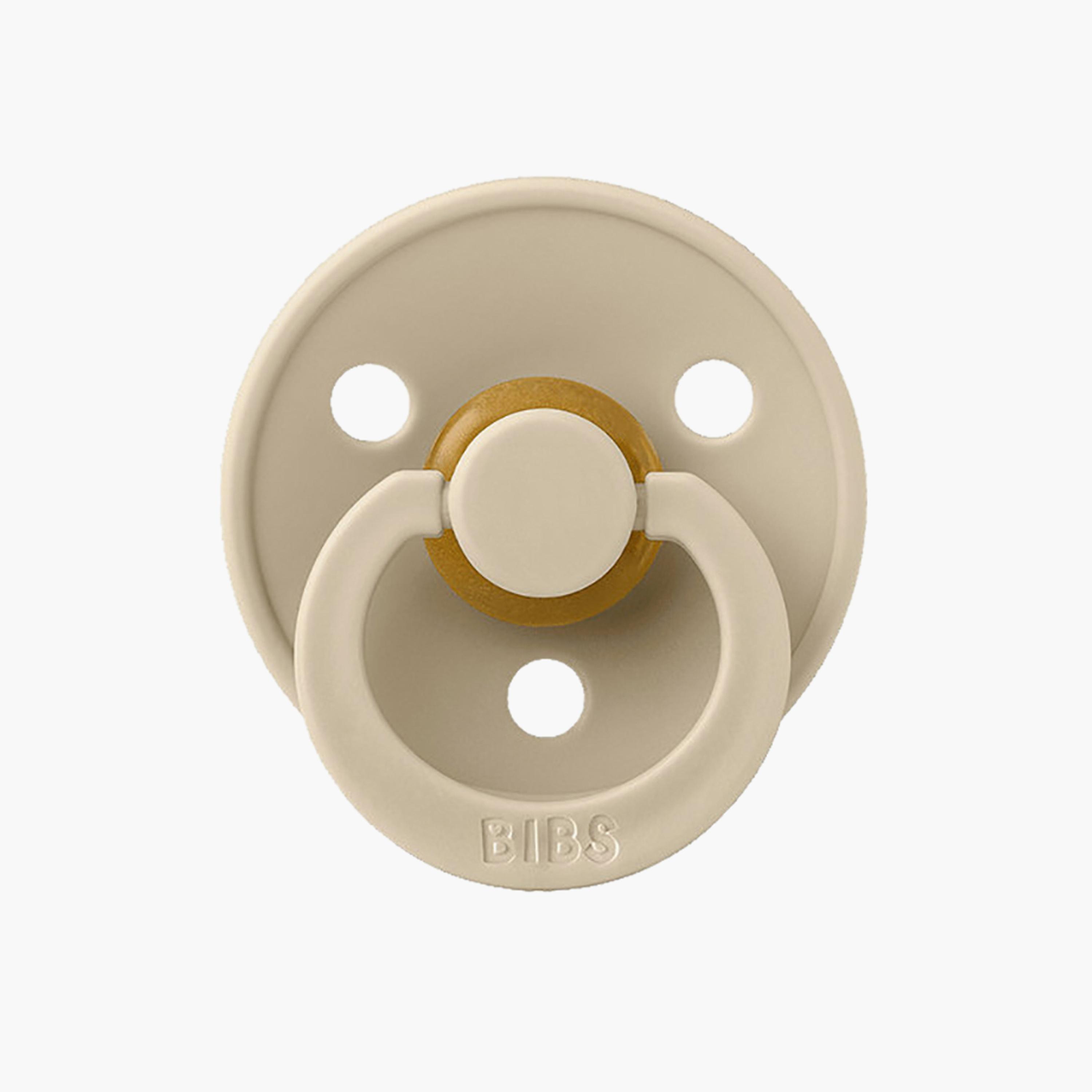 طقم لهايات لاتكس تشكيلة "كولور" مع مشبك حلقة سيليكون من بيبس - مقاس 1-baby-feeding-pacifiers-image-2