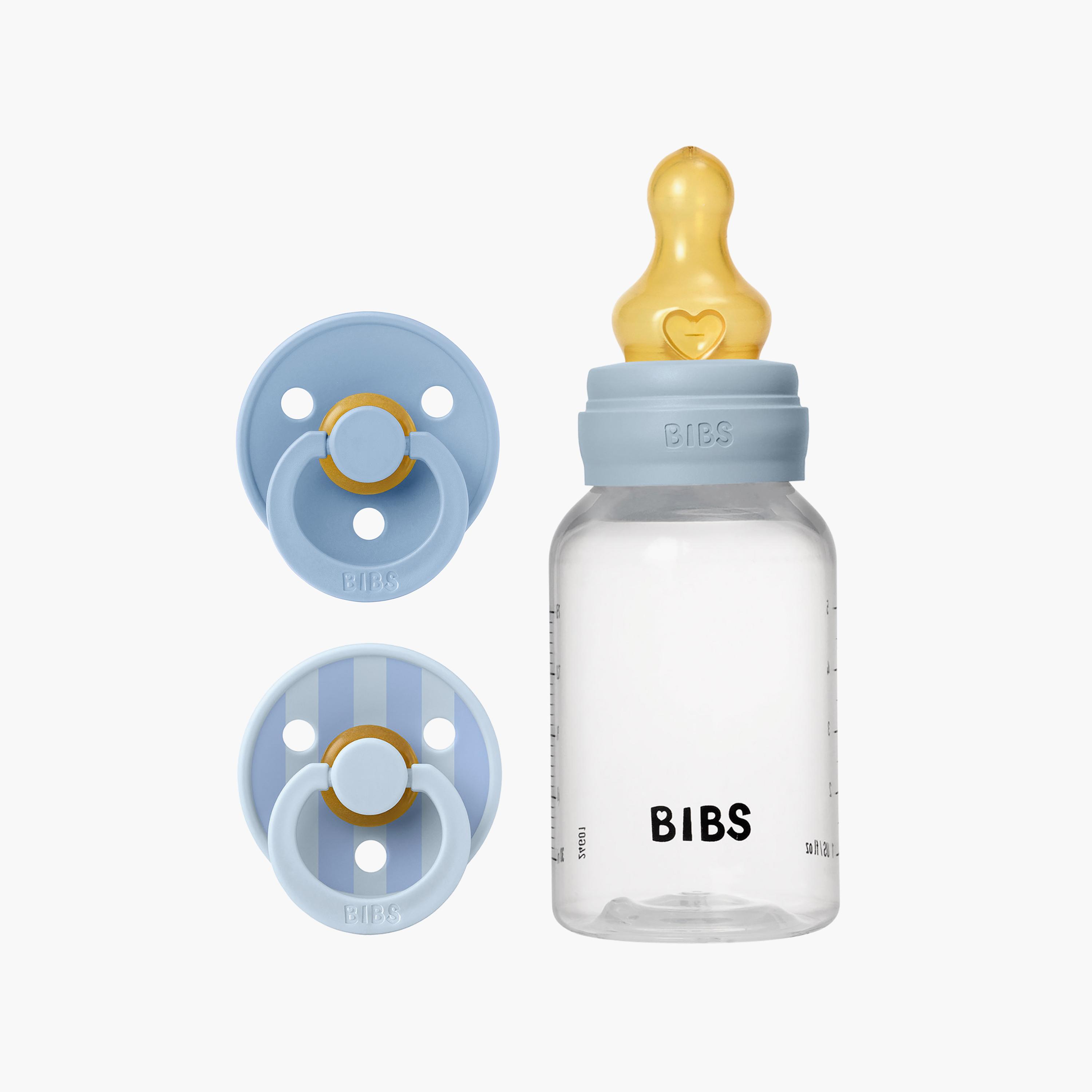 Bibs Baby Sprinkle Feeding Bottle with Pacifiers Giftset-baby-feeding-accessories-image-1