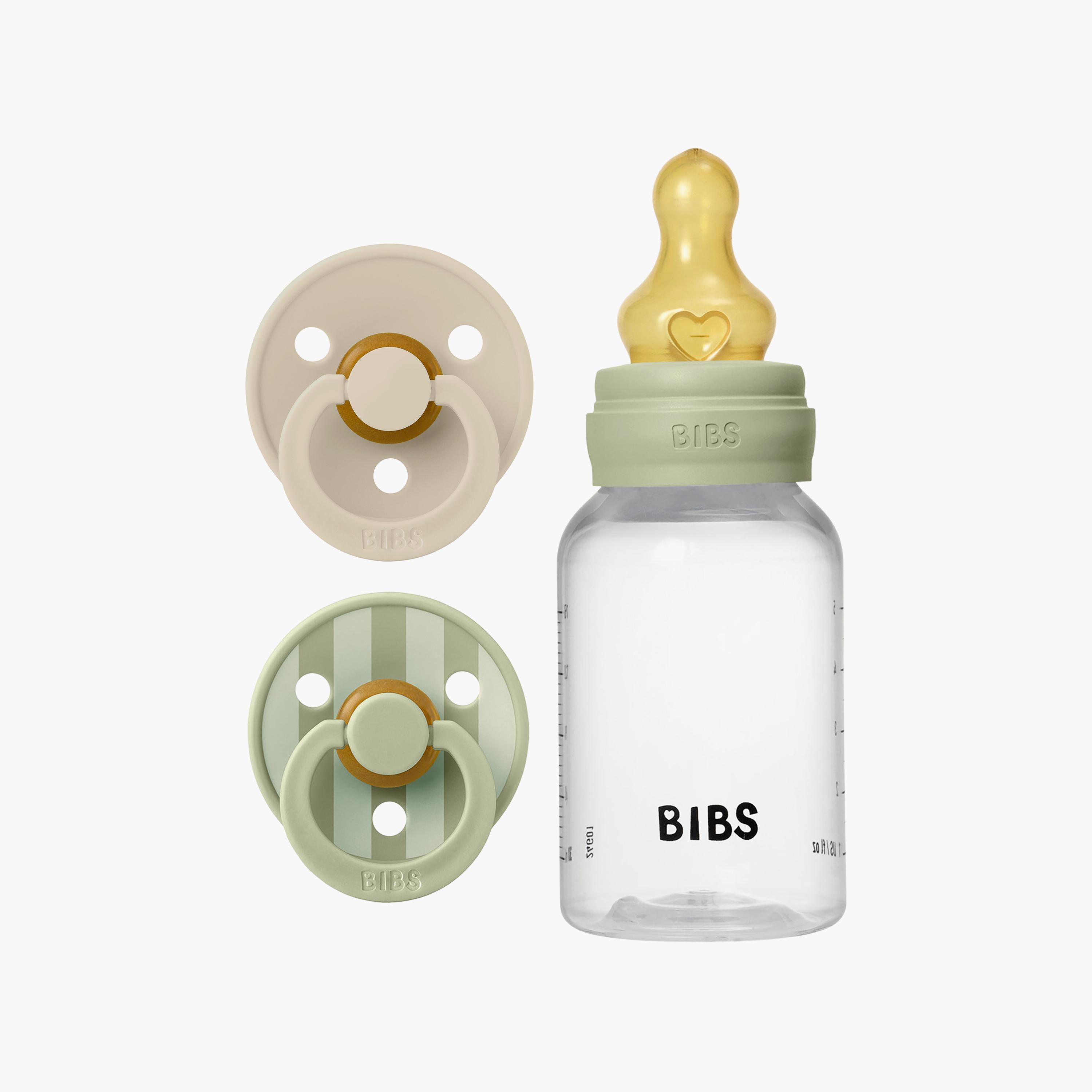 Bibs Colour Pacifier & Feeding Bottle Gift Set-baby-feeding-pacifiers-image-1