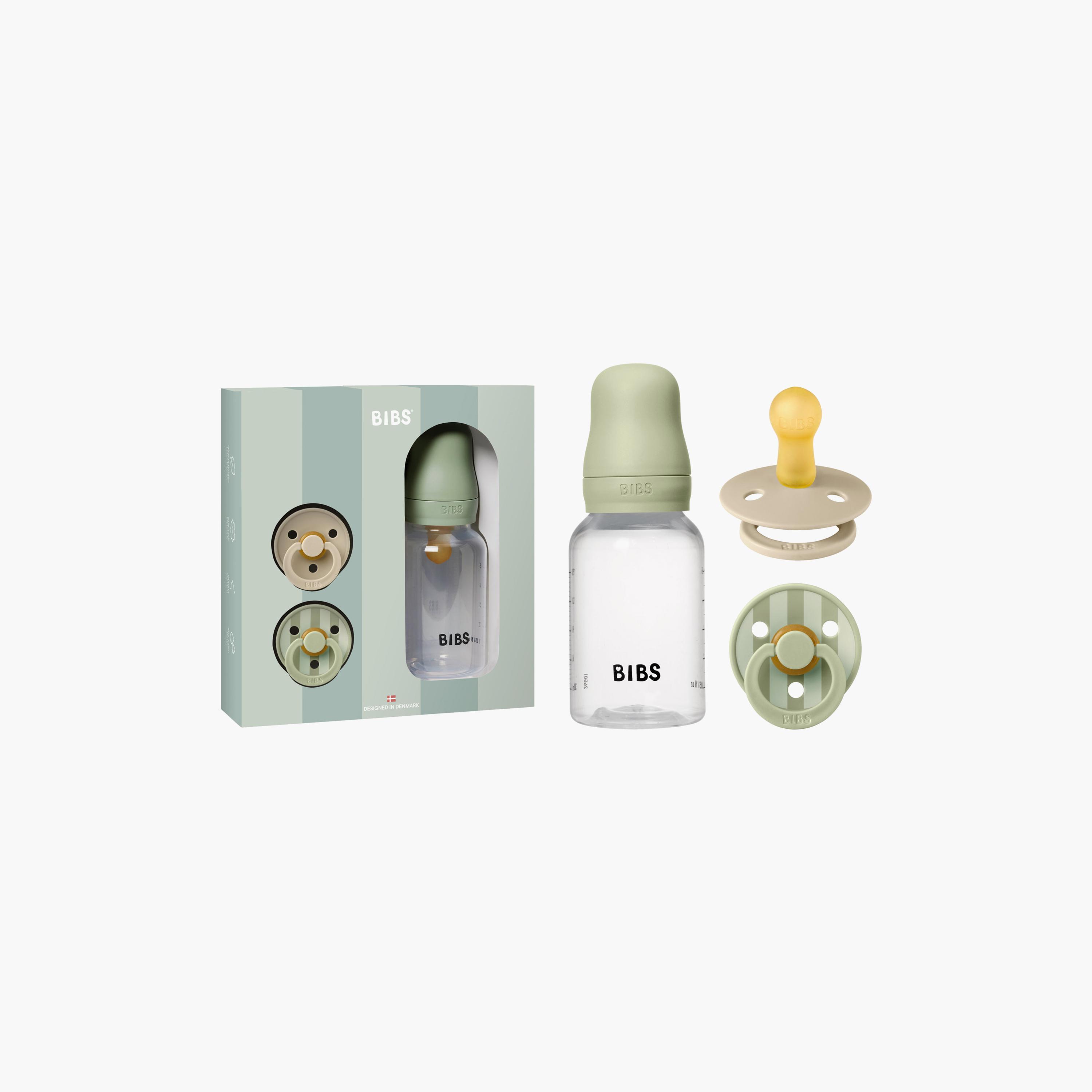 Bibs Colour Pacifier & Feeding Bottle Gift Set-baby-feeding-pacifiers-image-2