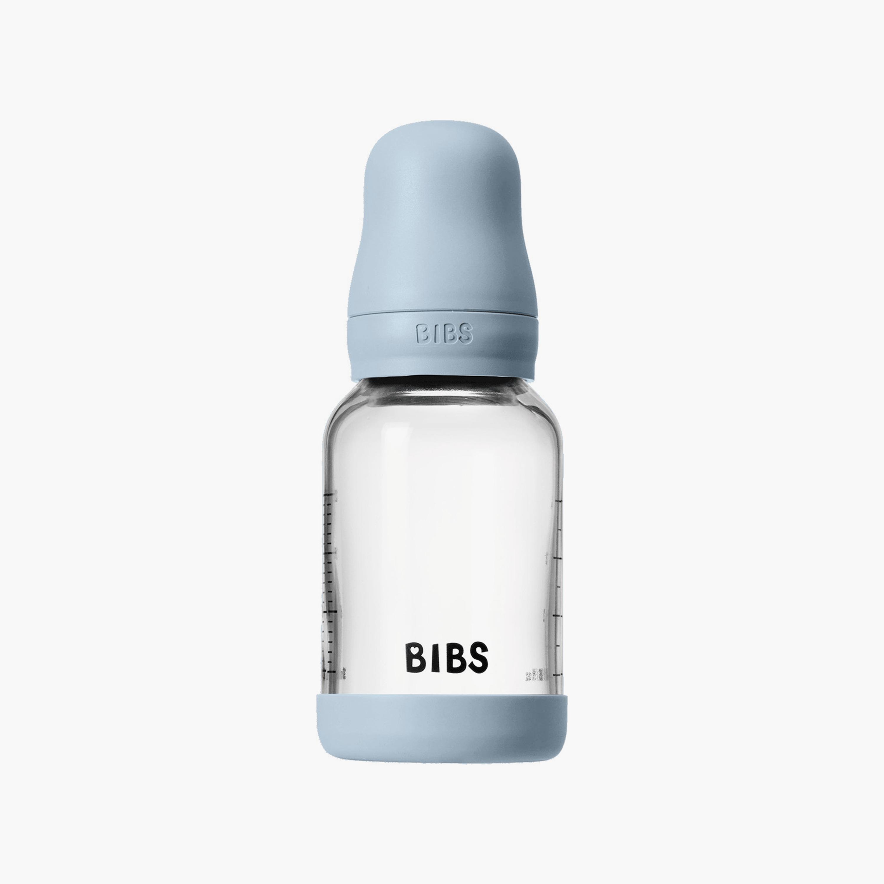 طقم رضّاعة زجاجية تدفق بطيء من بيبس - 120 مل-baby-feeding-feedingbottles-bottlesandteats-image-1