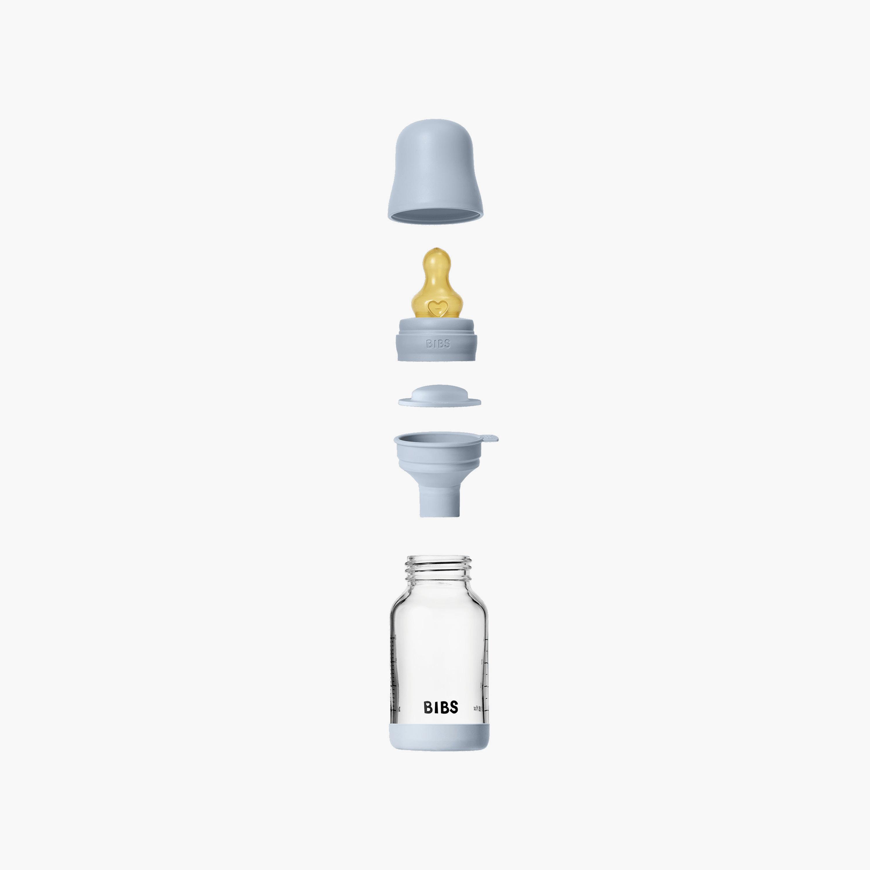 طقم رضّاعة زجاجية تدفق بطيء من بيبس - 120 مل-baby-feeding-feedingbottles-bottlesandteats-image-4