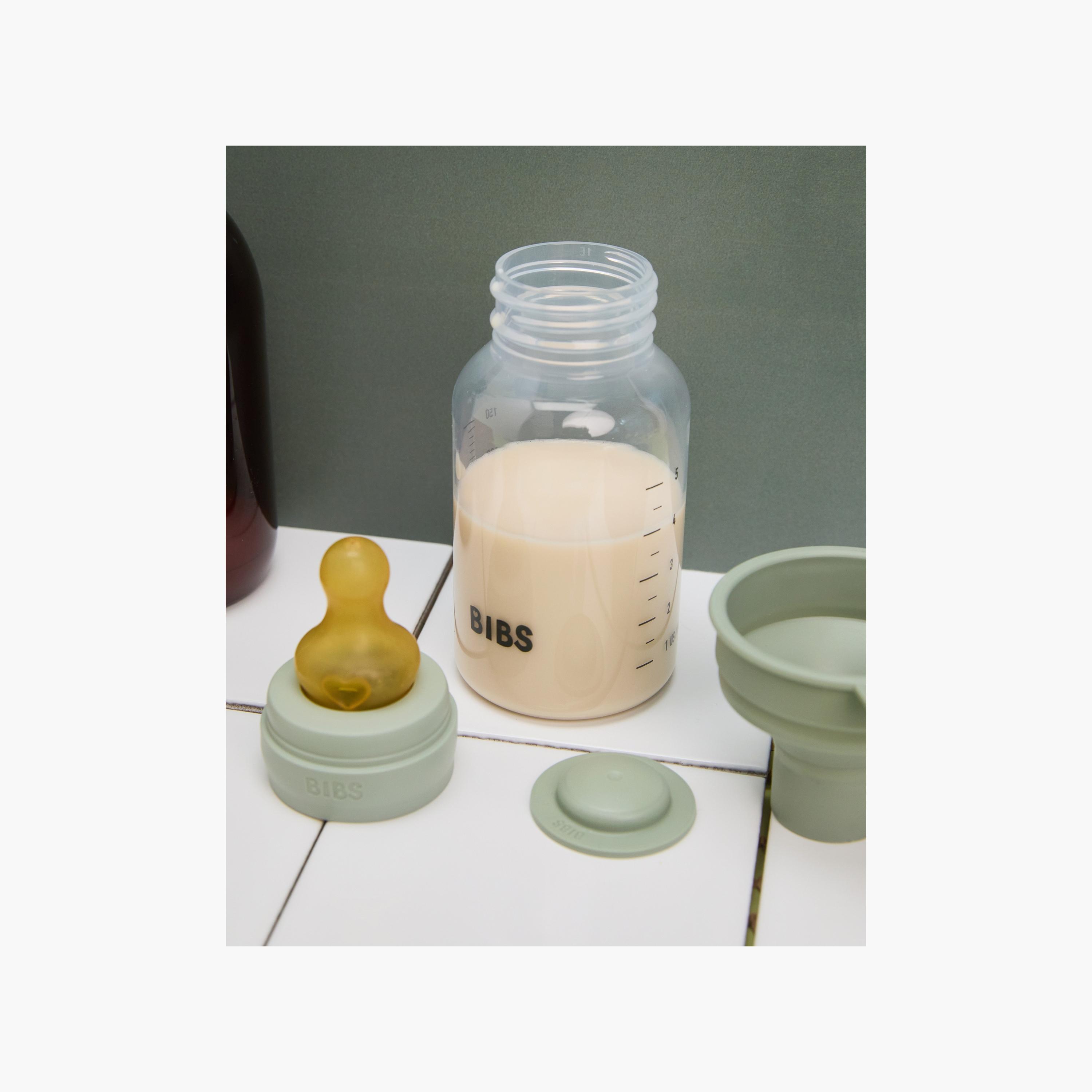 Bibs 2-Piece Glass Slow Flow Feeding Bottle Set - 120 ml-baby-feeding-feedingbottles-bottlesandteats-image-4