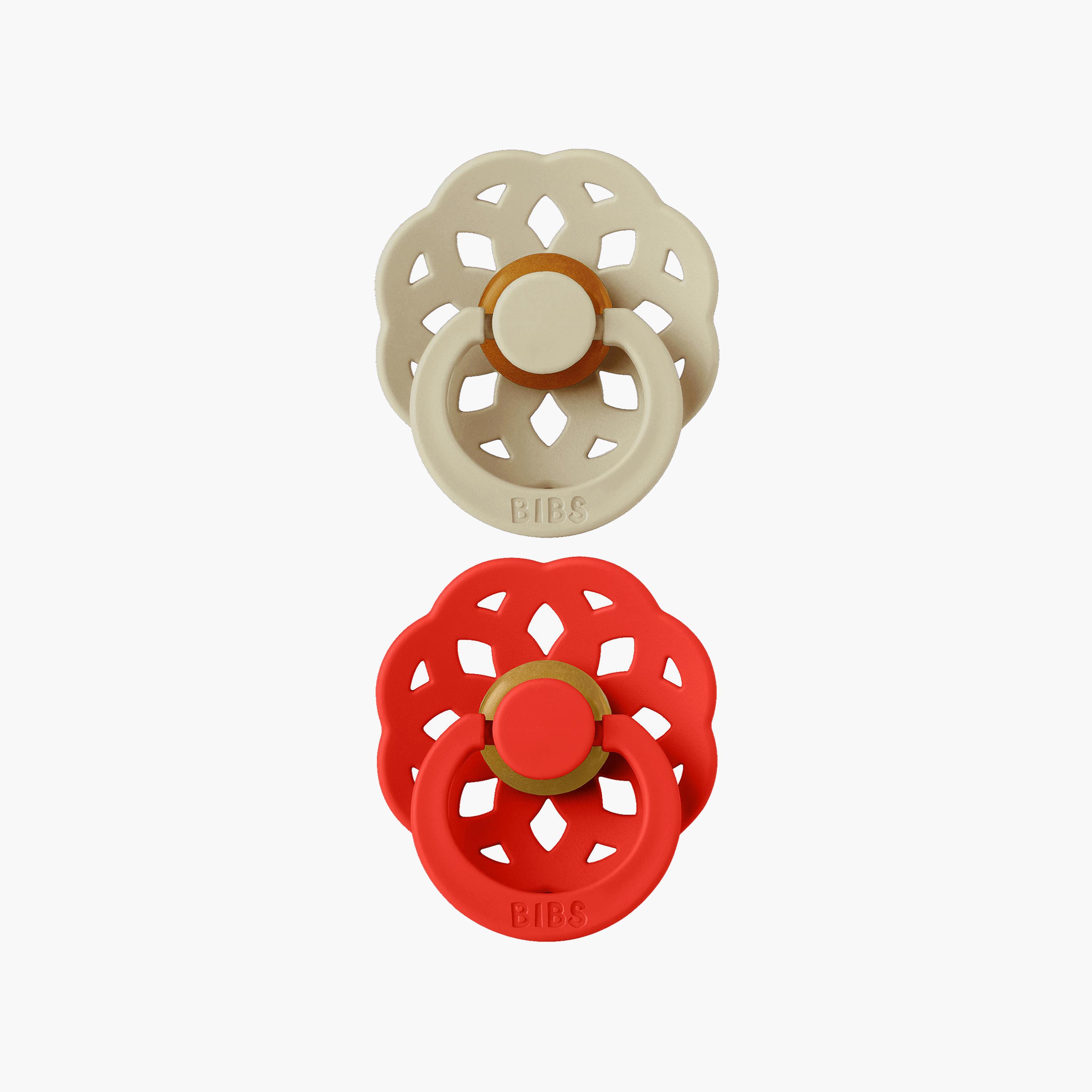 Bibs 2-Piece Boheme Latex Pacifier Set - Size 2-baby-feeding-pacifiers-image-1