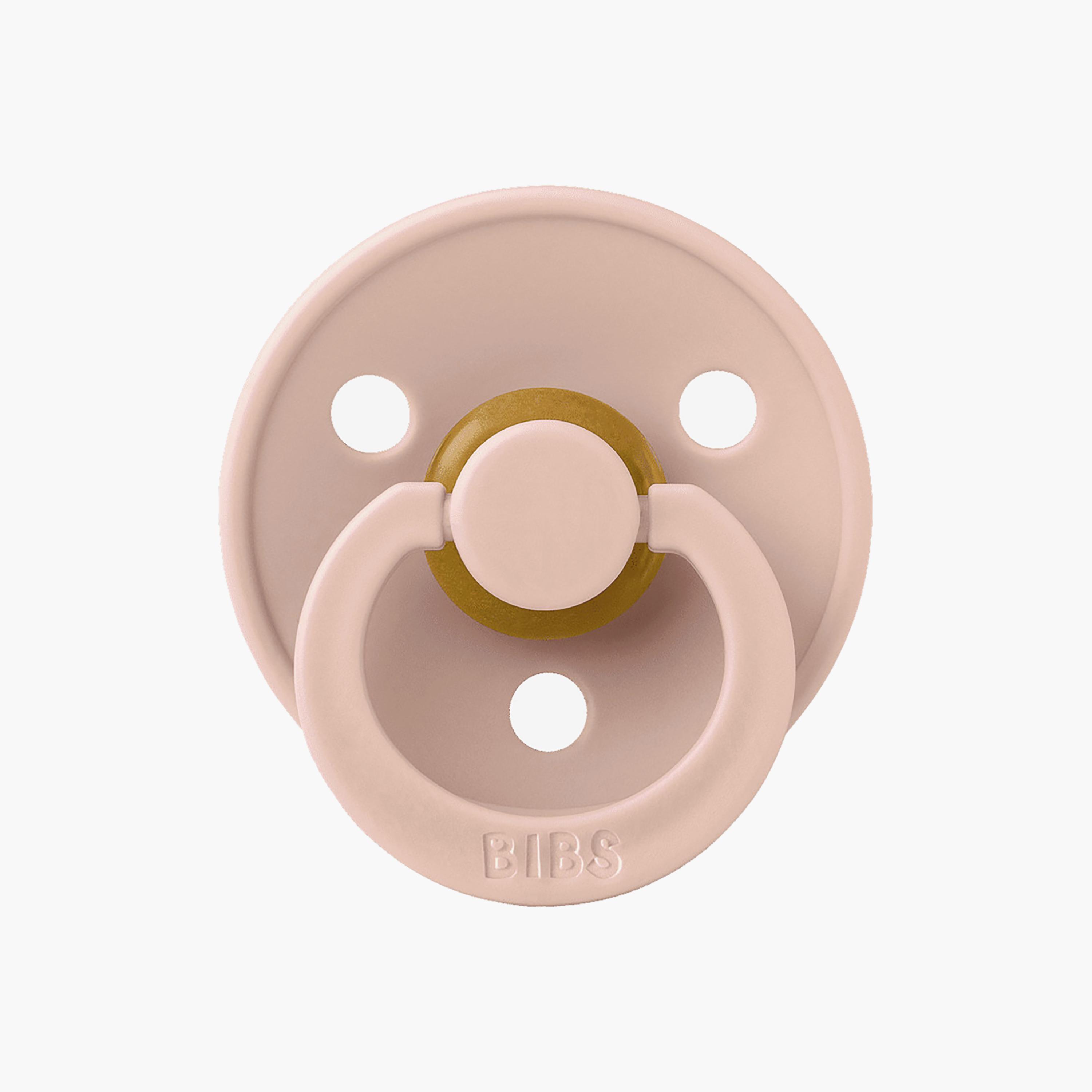 Bibs 4-Piece Round Colour Natural Rubber Pacifier Set - Size 2-baby-feeding-pacifiers-image-6